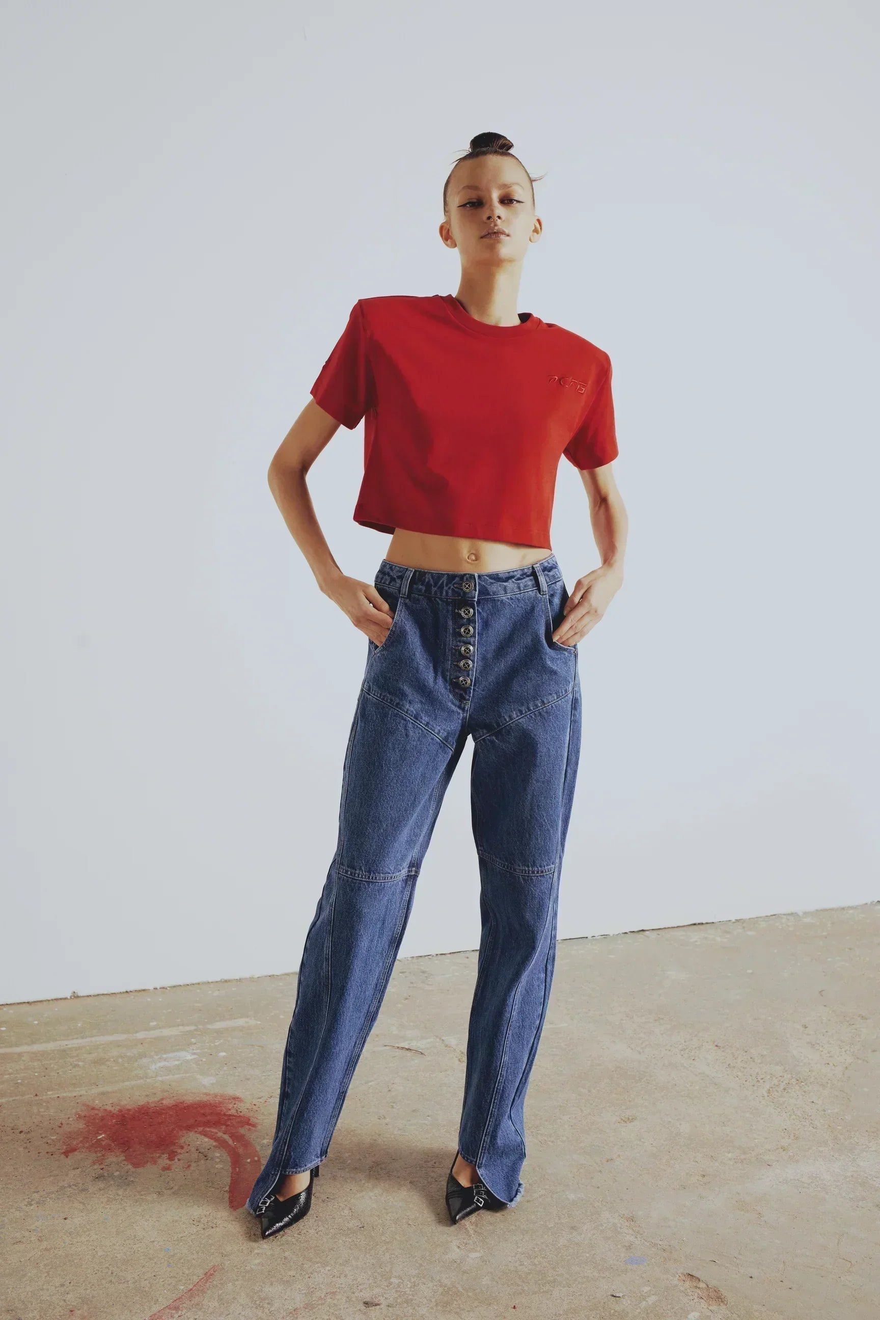 Bootcut Jeans offer both style and comfort in everyday outfits.
