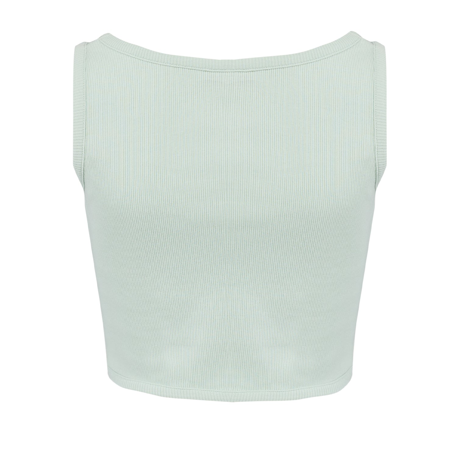 Free Heaven Rib Crop Tank Top - Surf Spray