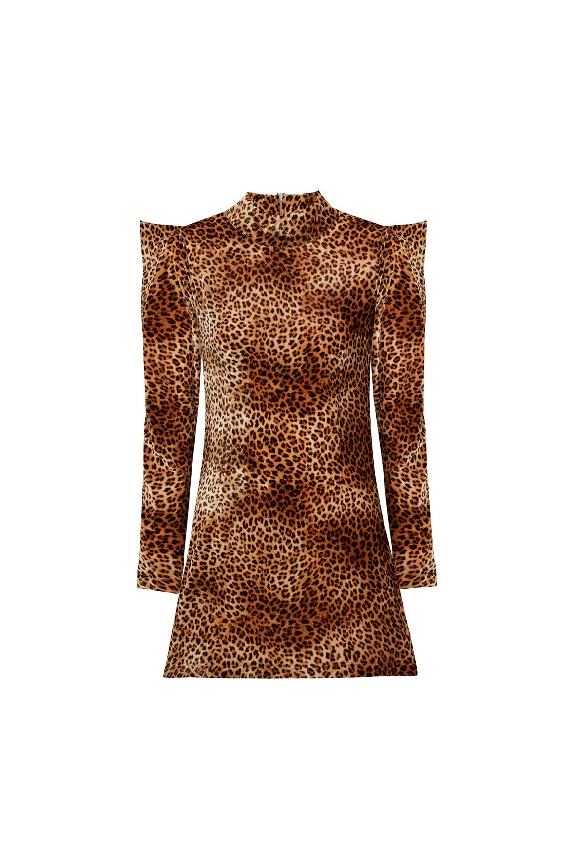 Cotton Sin Dress - Leopard