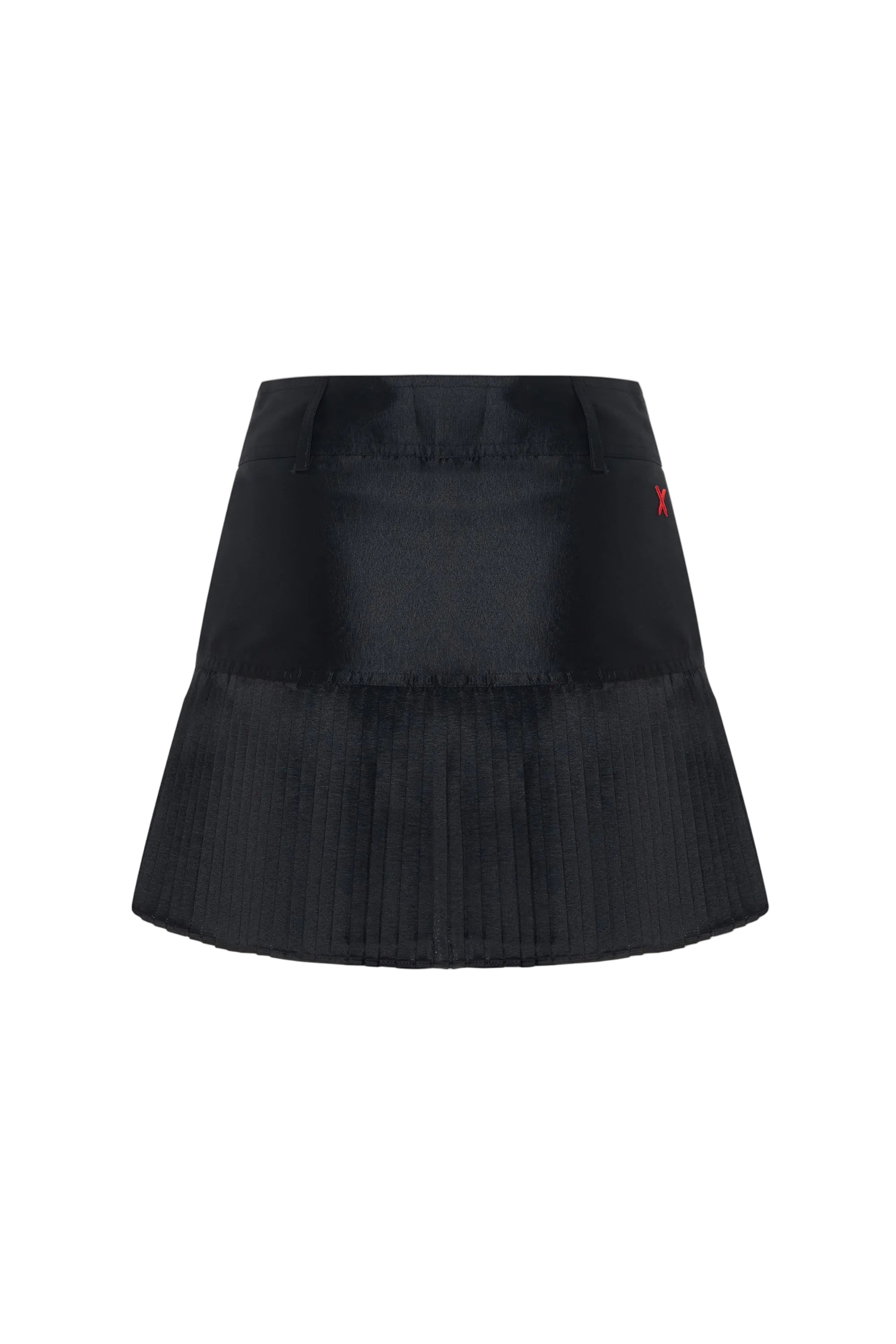 Black apron on a light gray background