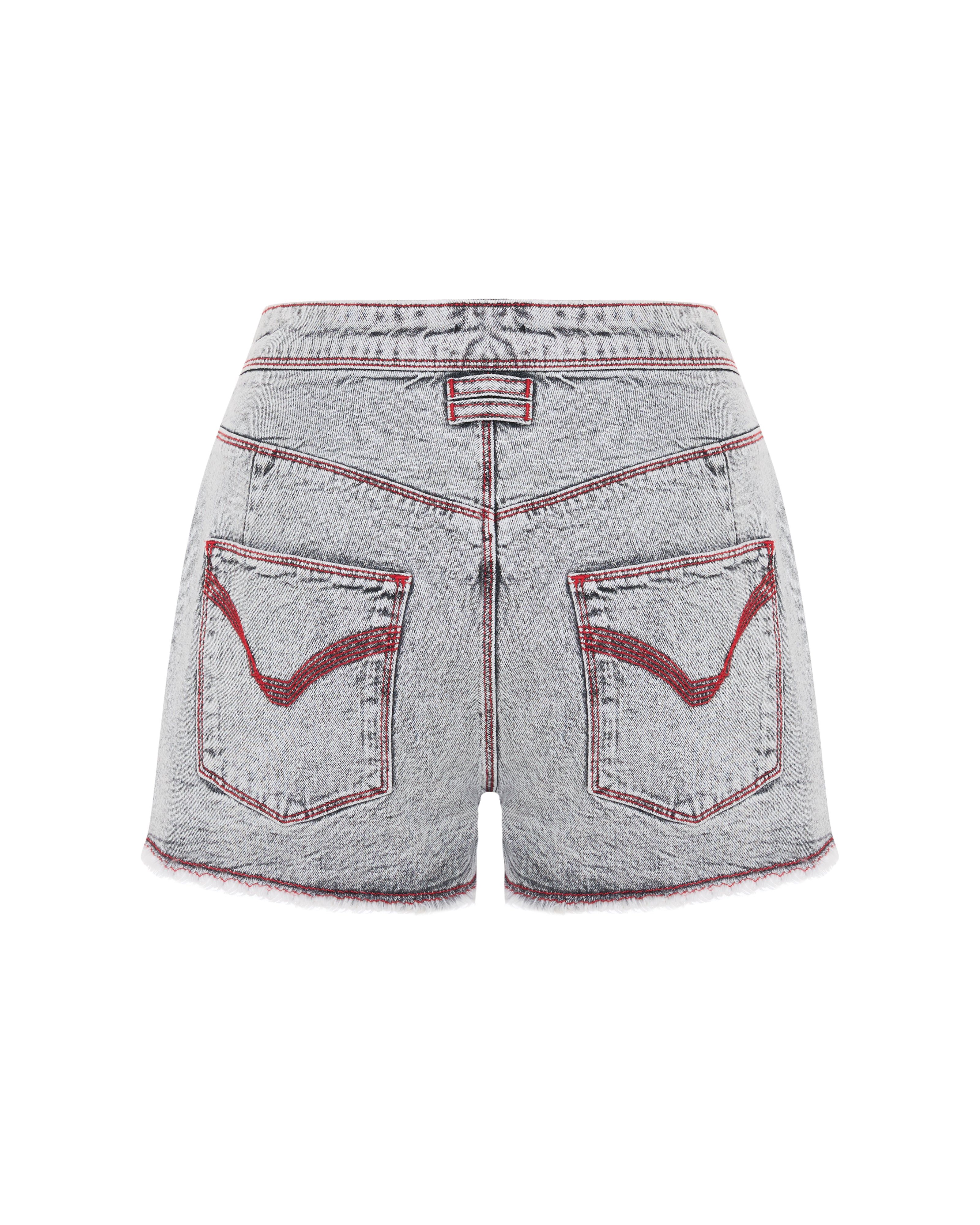 Day To Night in LA Zip-Detail Shorts