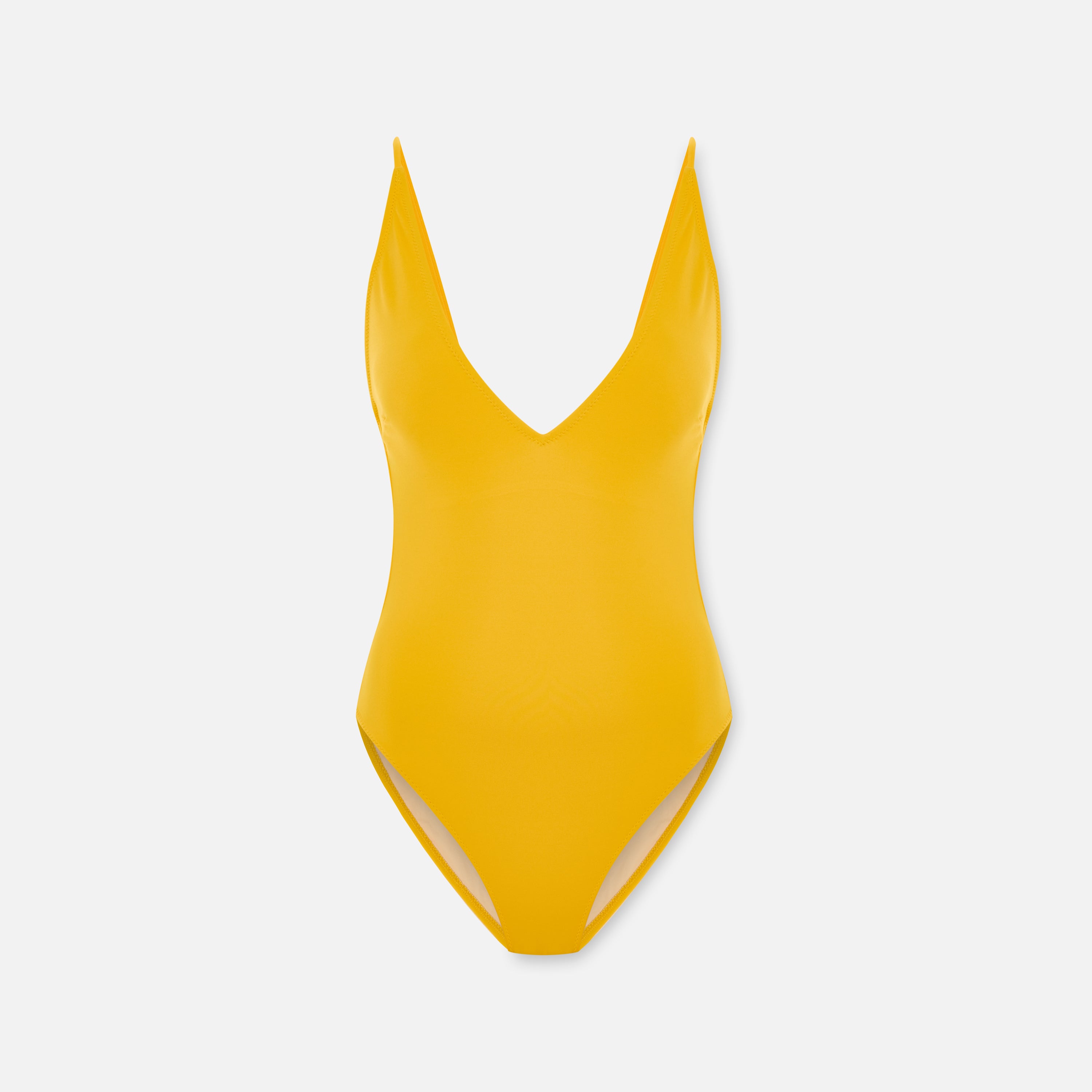 Low Back V-Neck Swimsuit