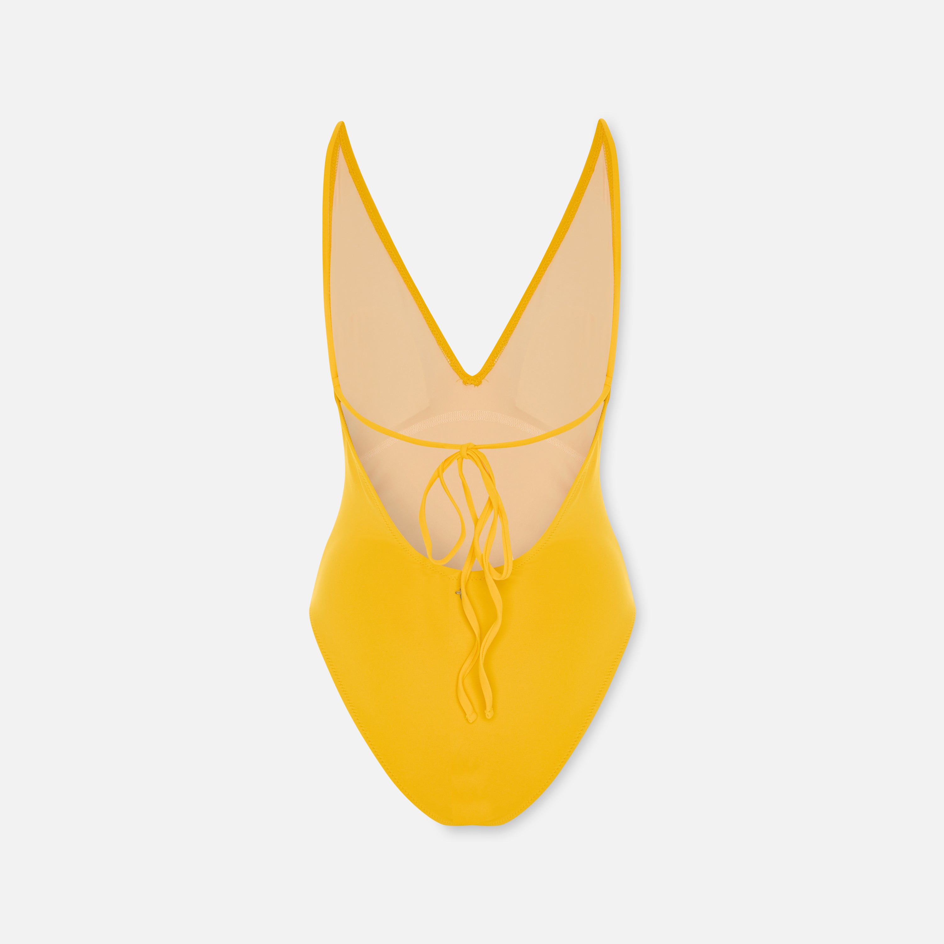 Low Back V-Neck Swimsuit