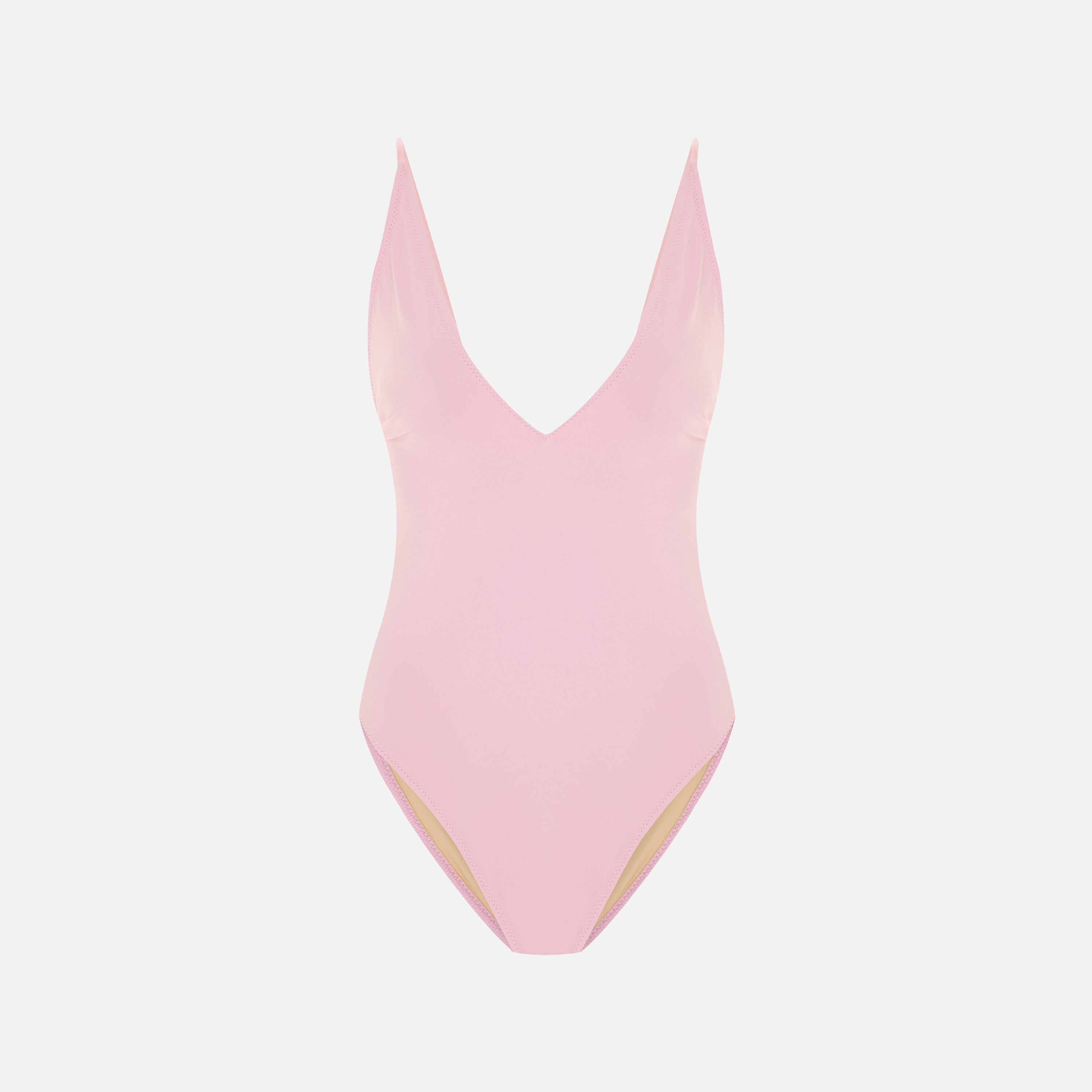 Low Back V-Neck Swimsuit