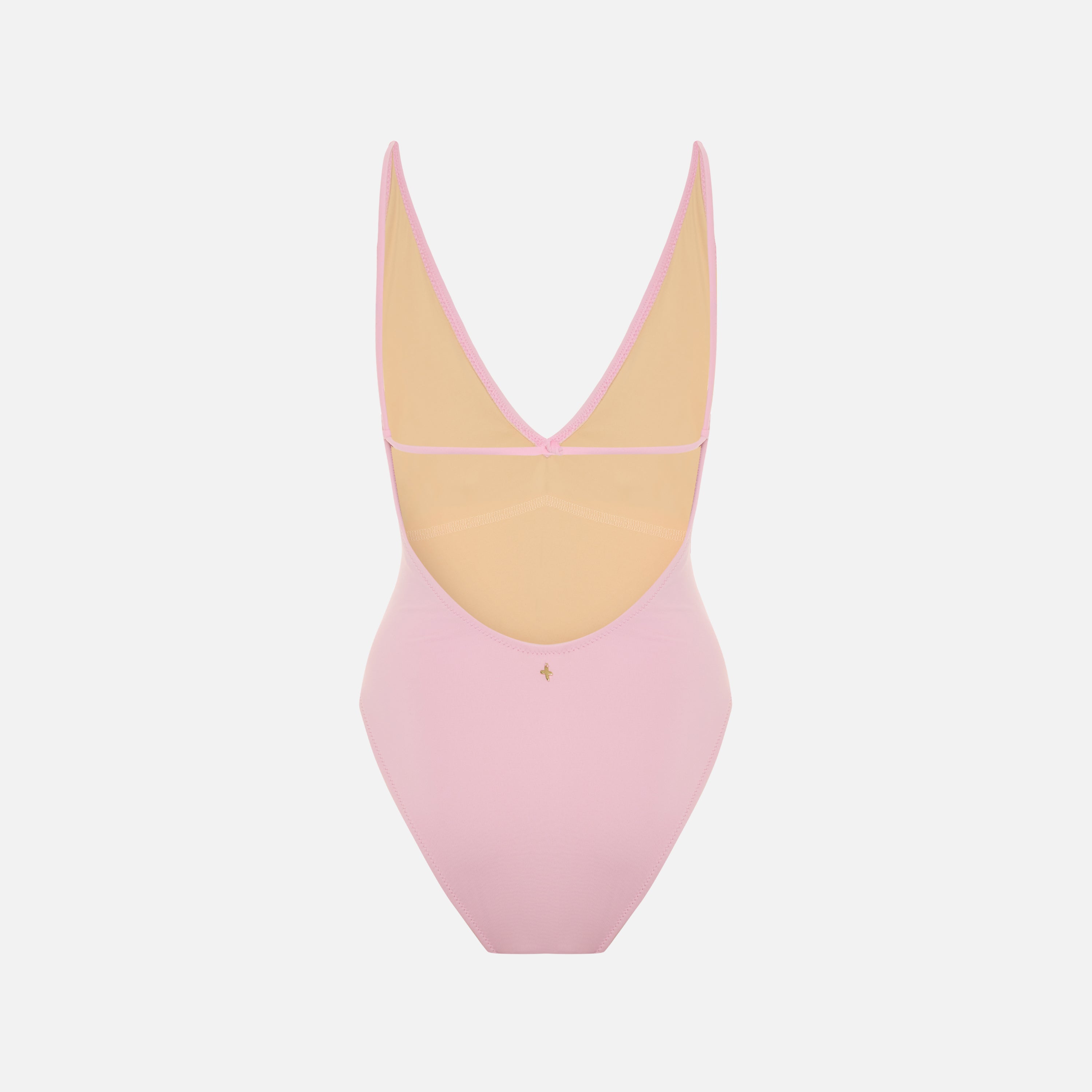 Low Back V-Neck Swimsuit
