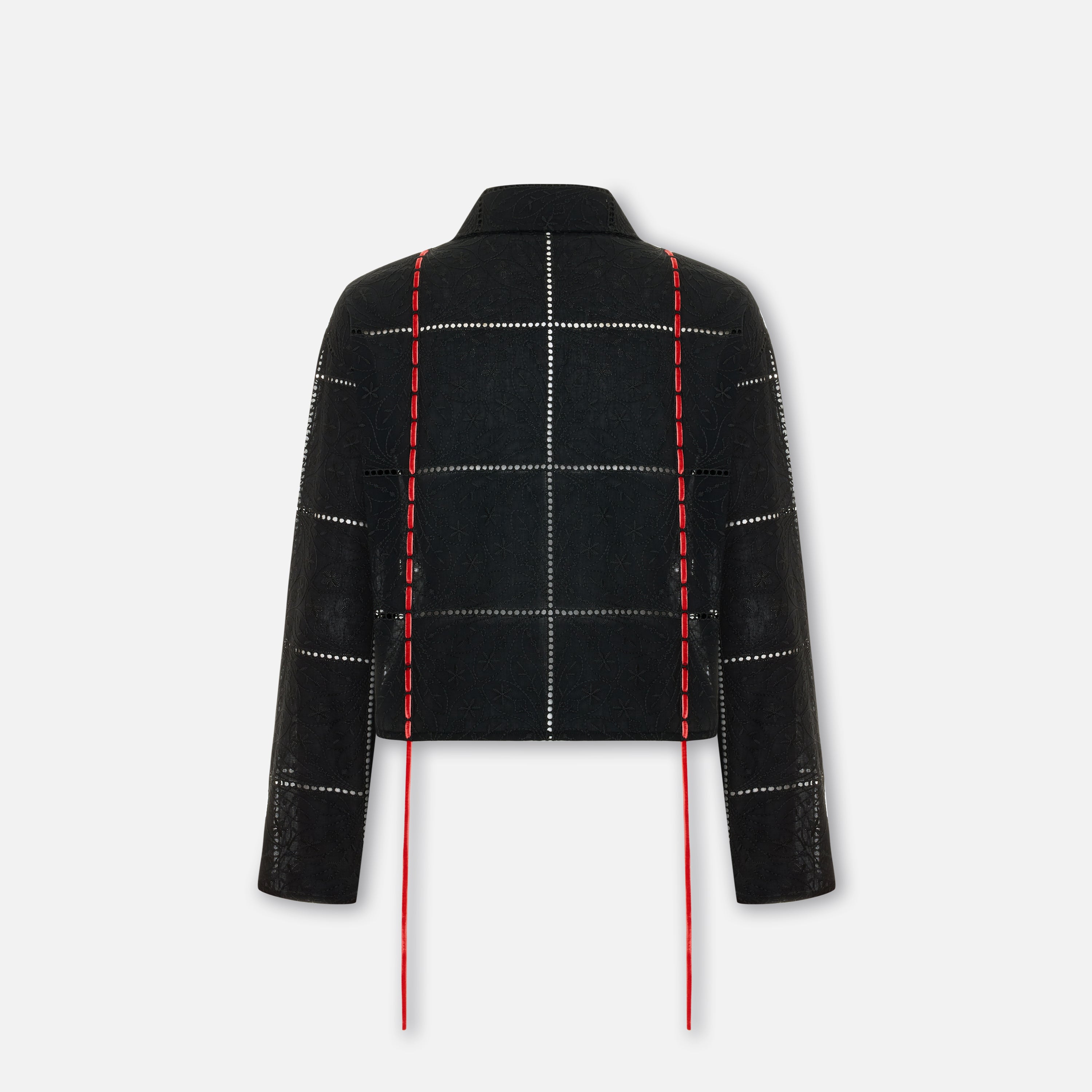 The Broderie Anglaise Edit Embroidered Detail Shirt