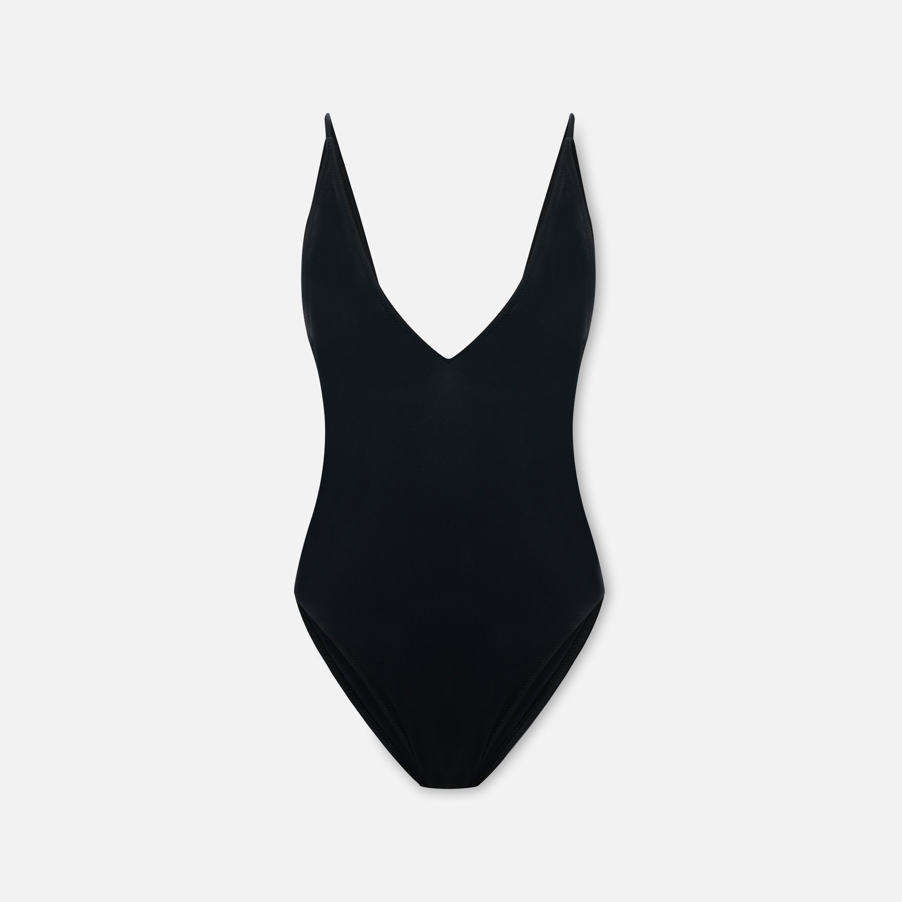 Low Back V-Neck Swimsuit