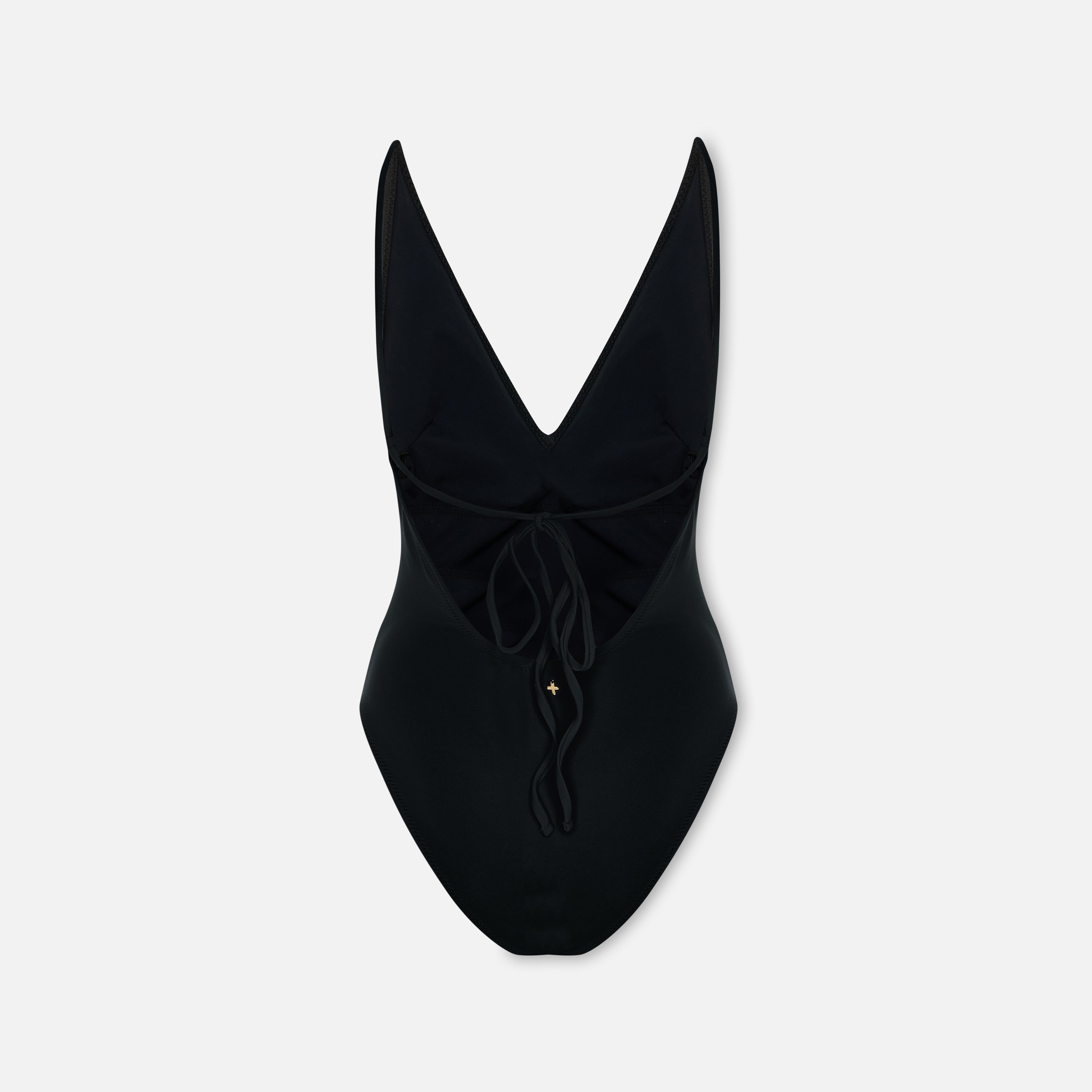 Low Back V-Neck Swimsuit
