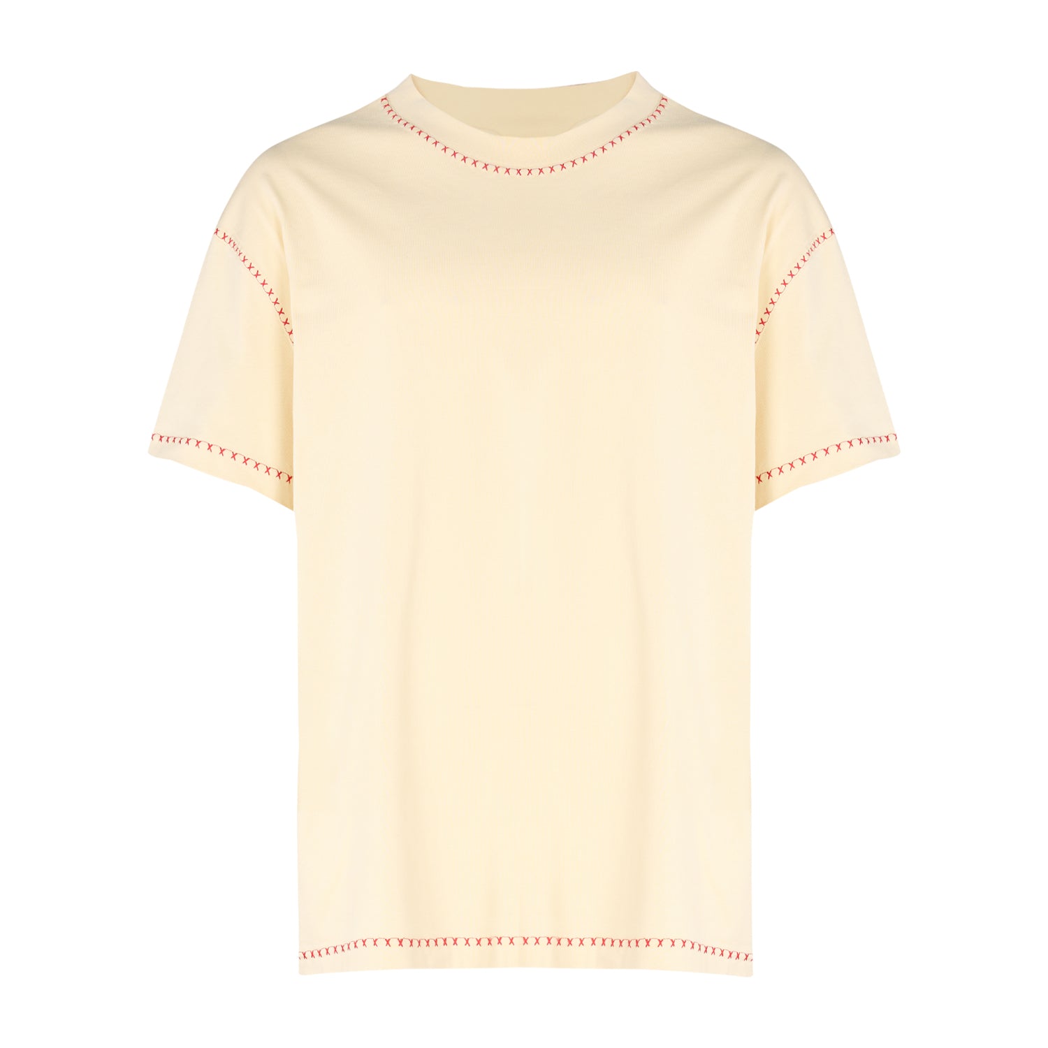 Pure Cotton Free Heaven Crochet Men T-Shirt - Fog