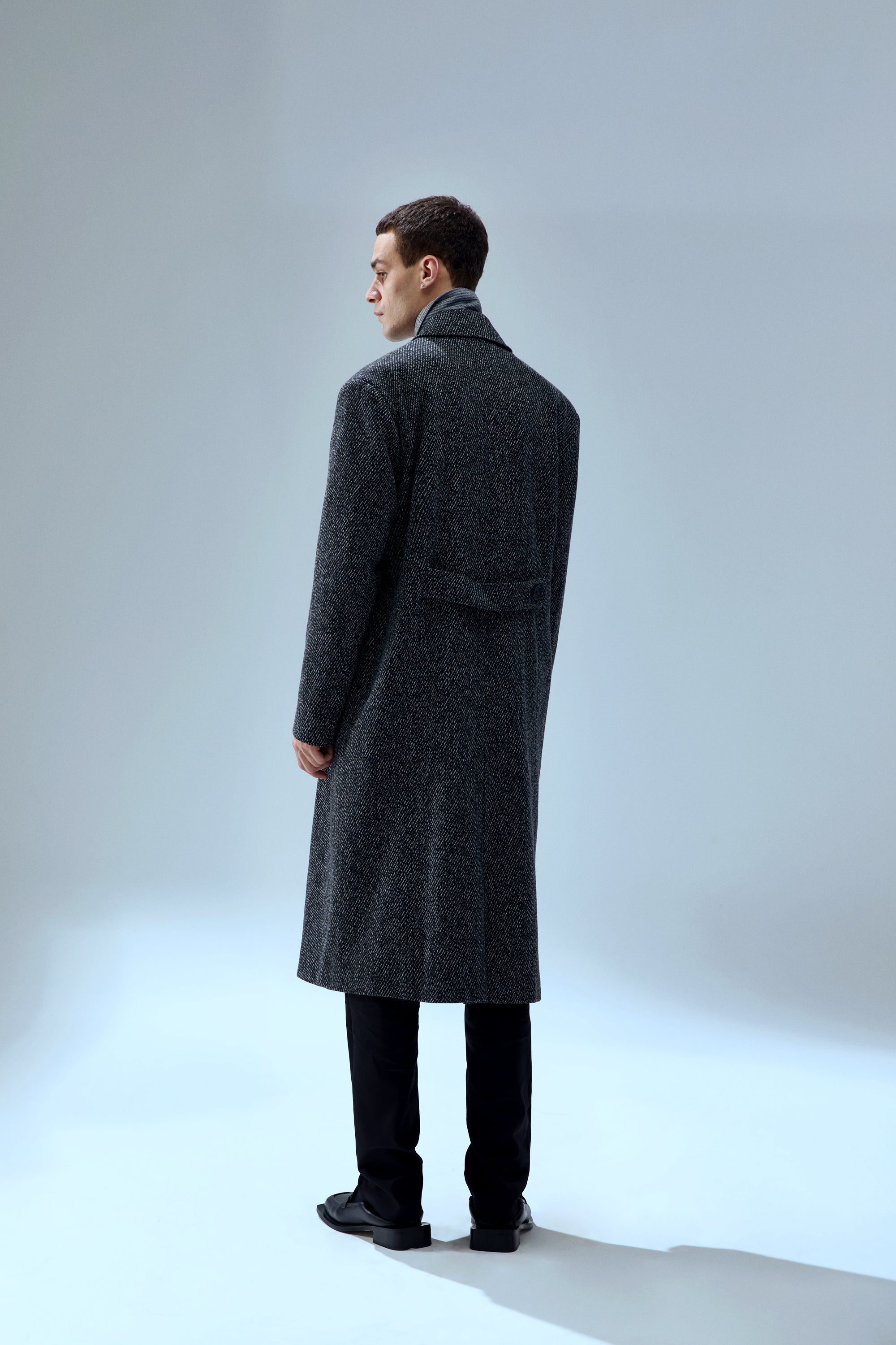 WOOL & CASHMERE BLEND YOUR *ITCH WOOL LONG OVERCOAT