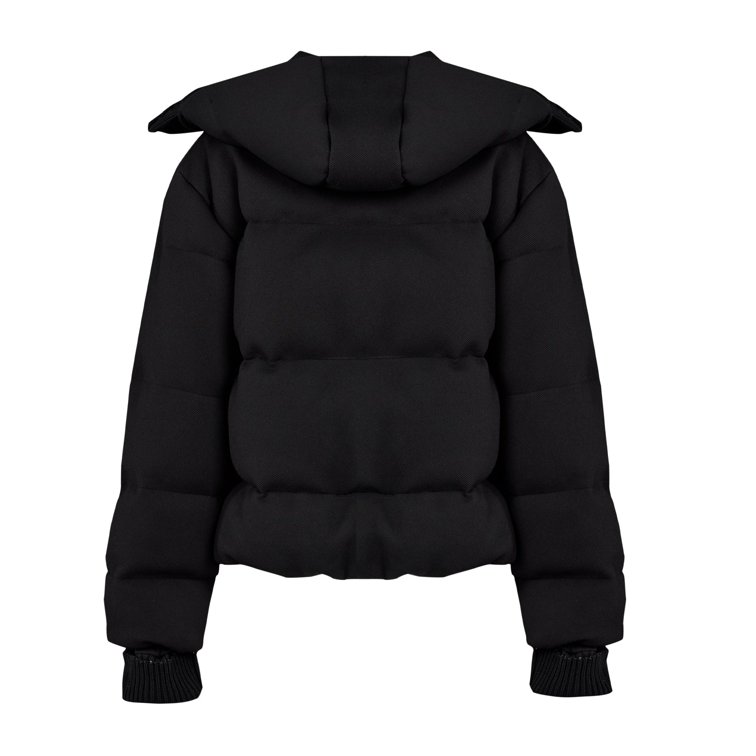 YOUR *ITCH PUFFER COAT - JET BLACK