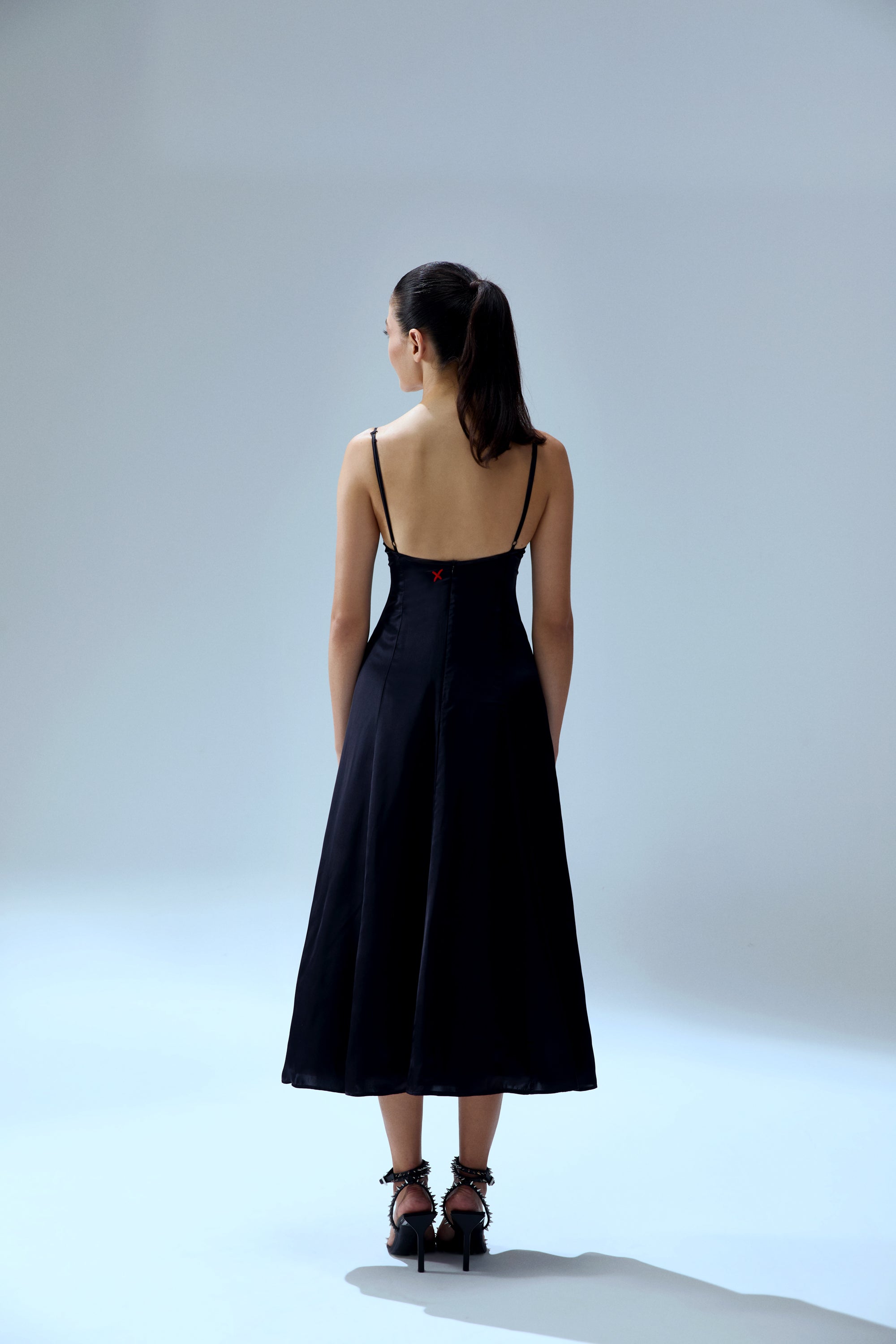 PURE SILK YOUR *ITCH SILK DRESS - JET BLACK