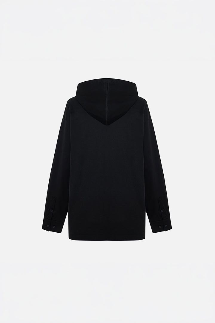 Daydreamers Hooded Button-Up Jacket