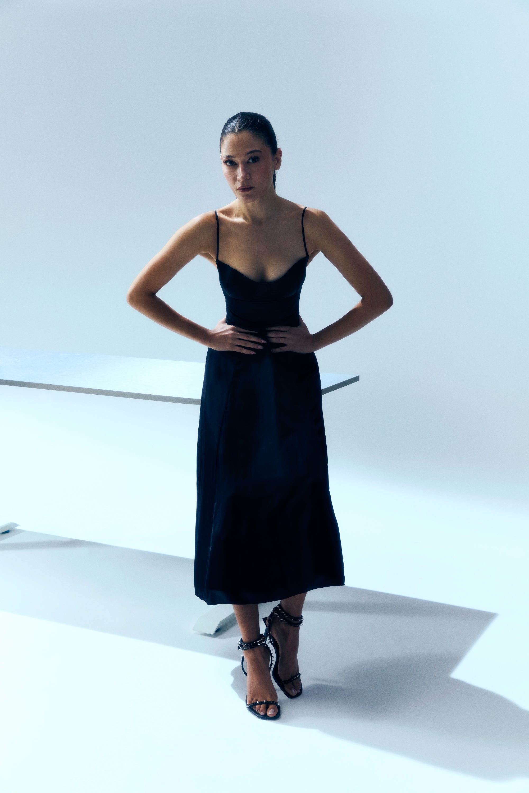 PURE SILK YOUR *ITCH SILK DRESS - JET BLACK