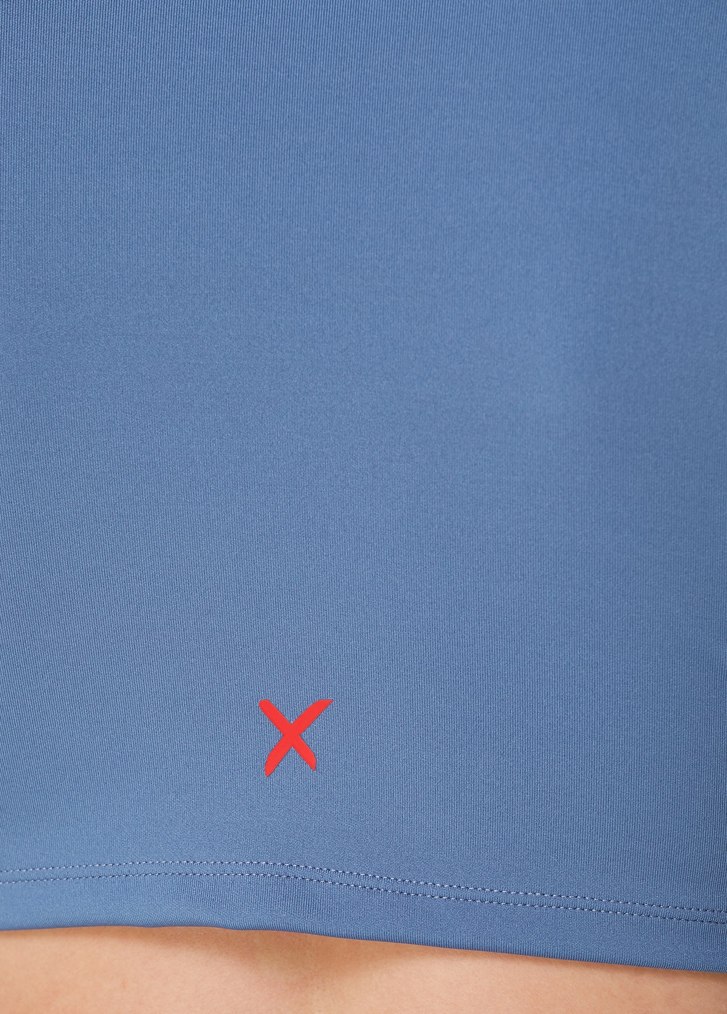 Free Heaven Long Sleeve Crop Top - Coronet Blue