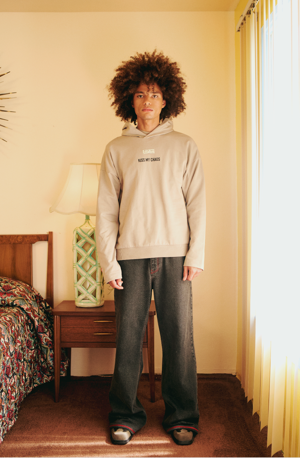 PURE COTTON REGULAR FIT HOODIE