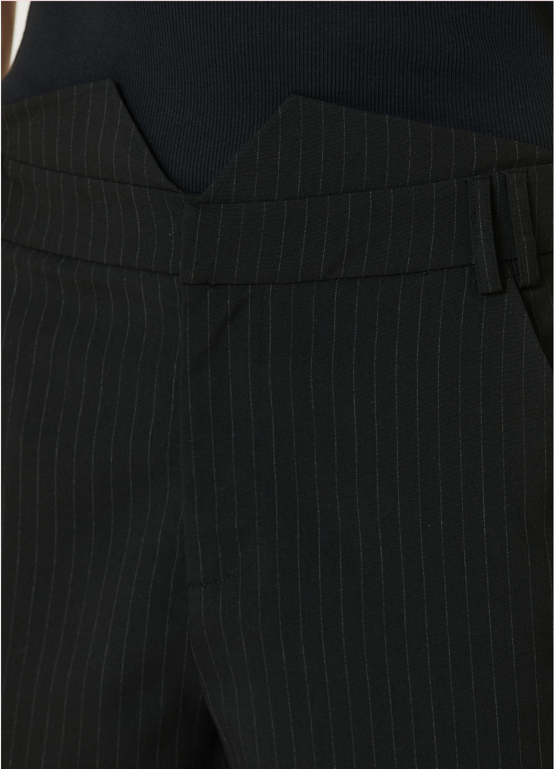 Free Heaven Striped Shorts - Jet Black