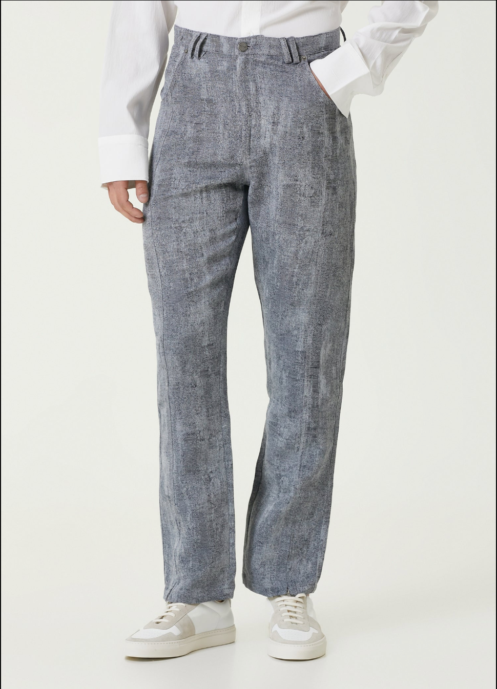 Free Heaven Linen Suit Pant - Ultimate Grey