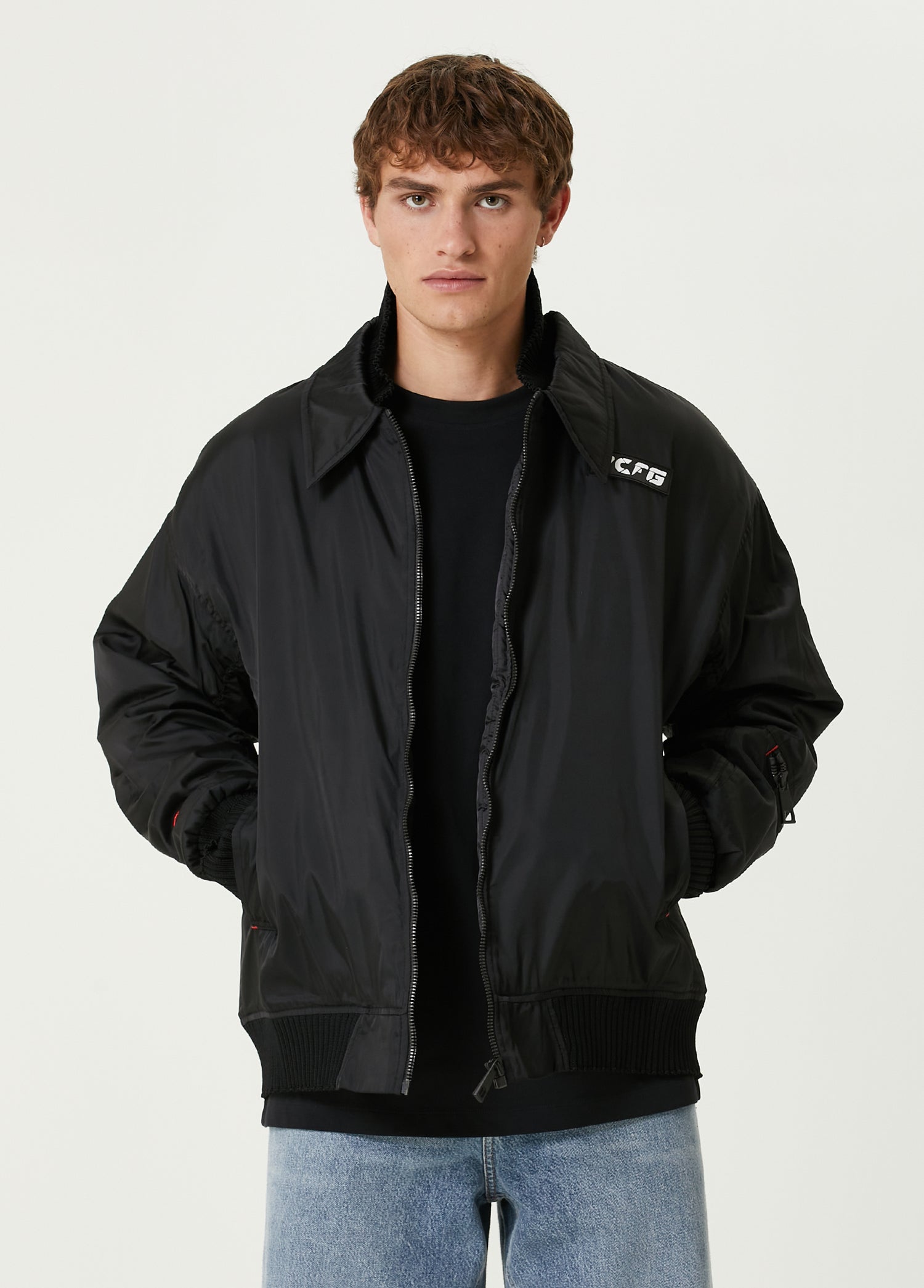 Oversized Bomber Jacket