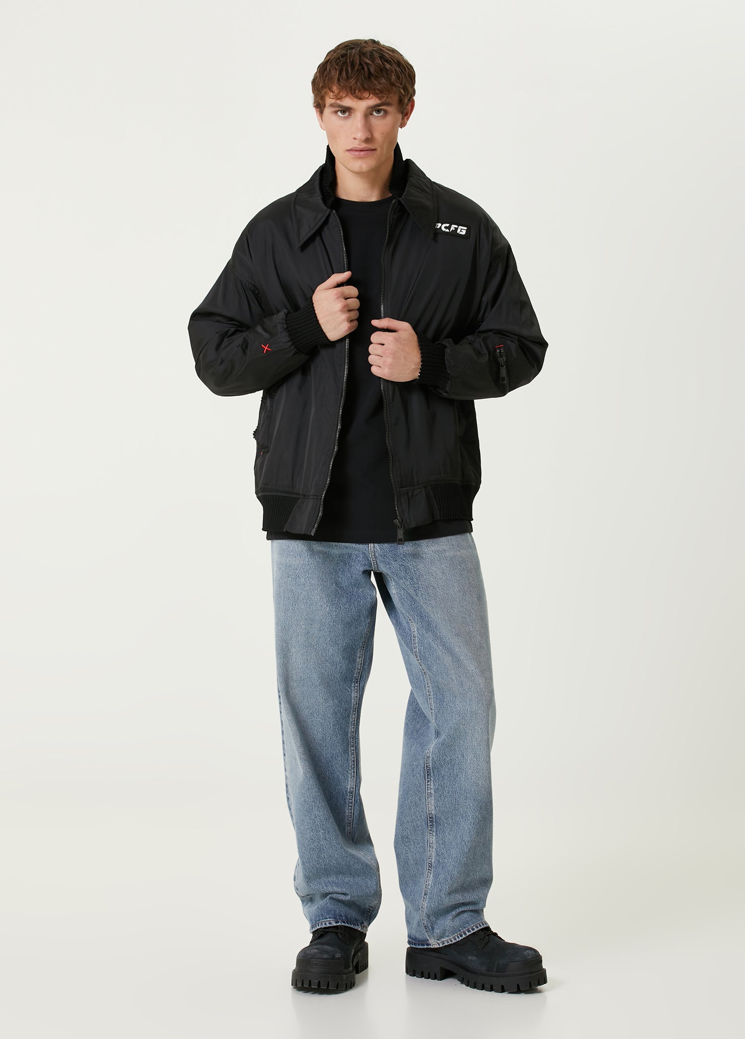 Oversized Bomber Jacket