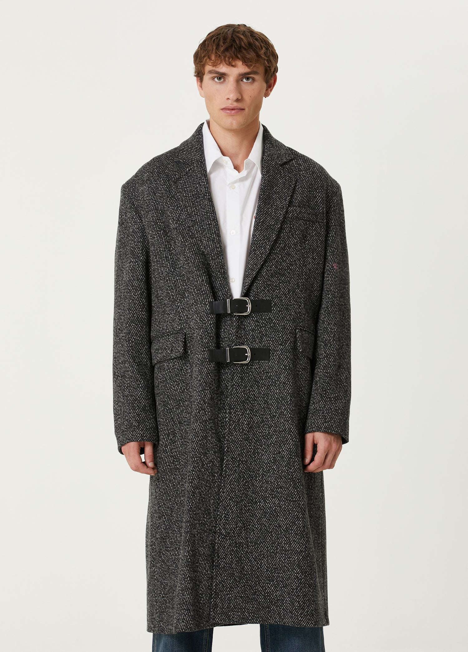 WOOL & CASHMERE BLEND YOUR *ITCH WOOL LONG OVERCOAT