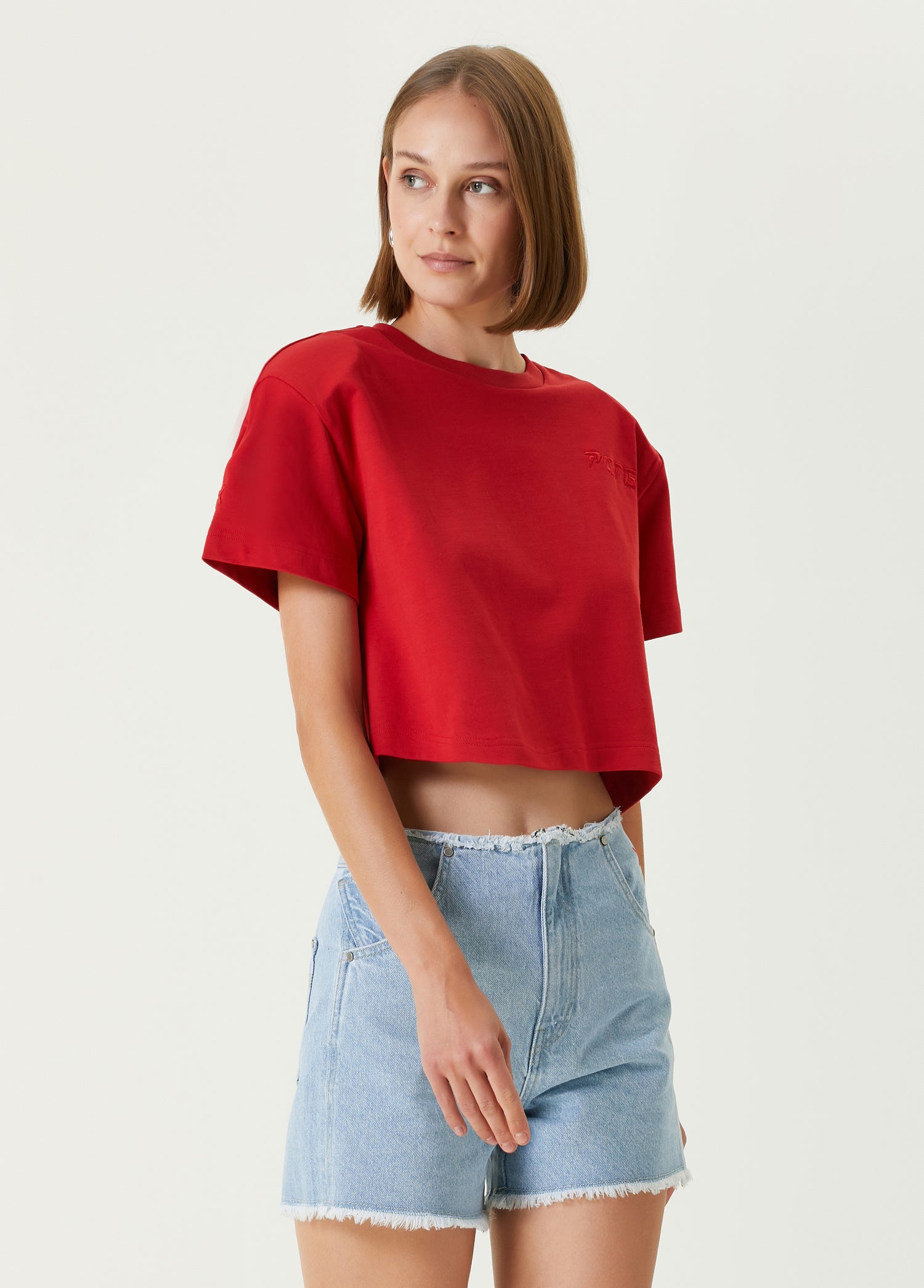 COTTON YOUR *ITCH SHOULDER PADDED T-SHIRT - SAMBA