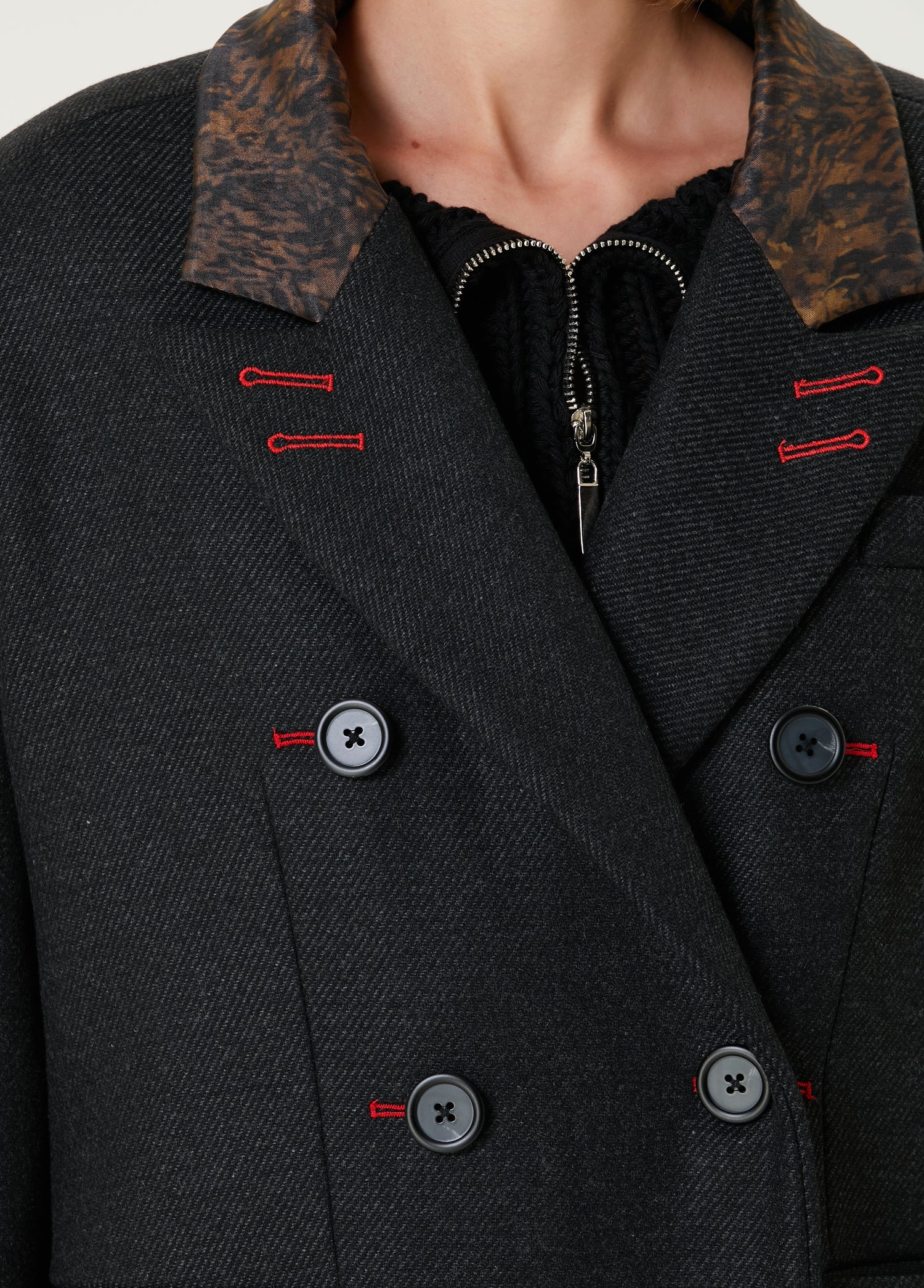 WOOL & CASHMERE BLEND YOUR *ITCH OVERSIZED LONG OVERCOAT