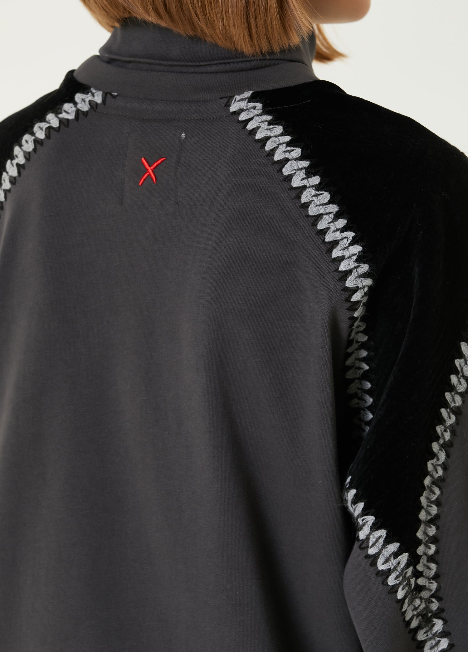 Cotton High Neck Tee