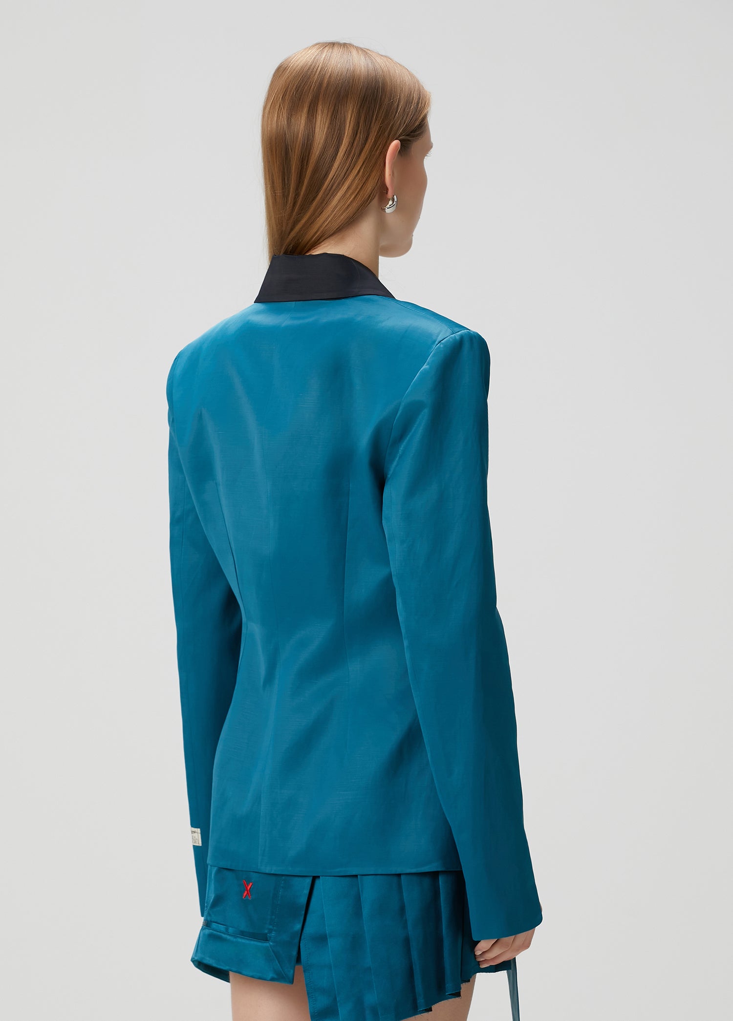 WOVEN JACKET - MOROCCAN BLUE