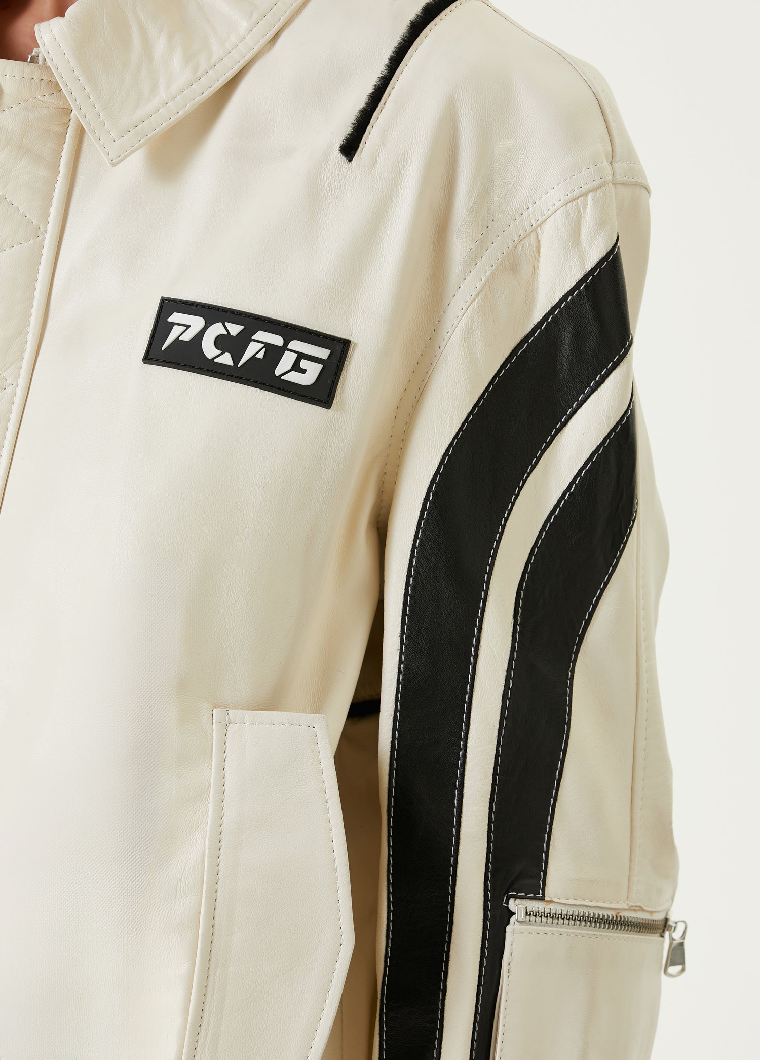 Boomerang Biker Leather Jacket