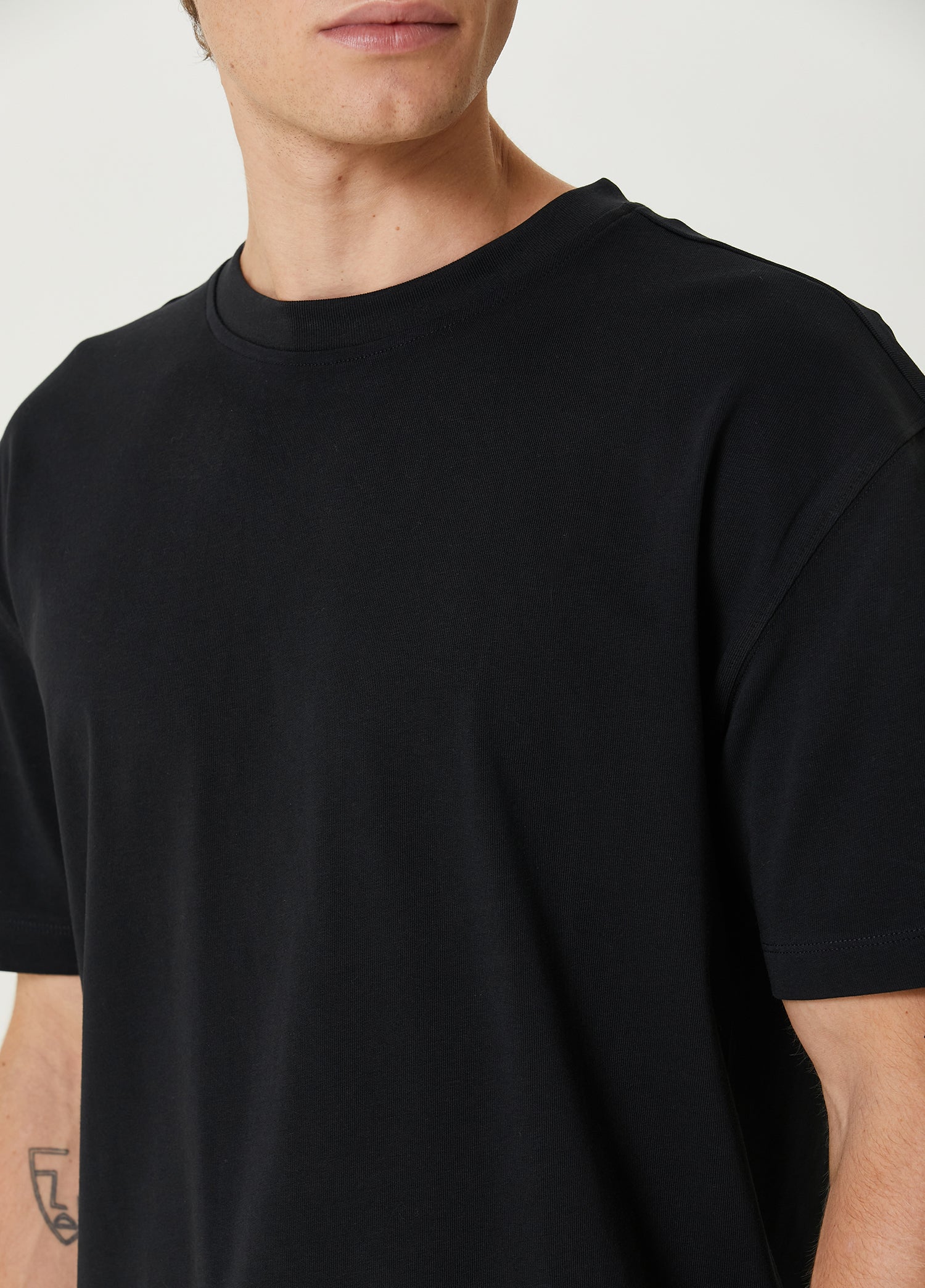 Destroyed Logo Tee - Black