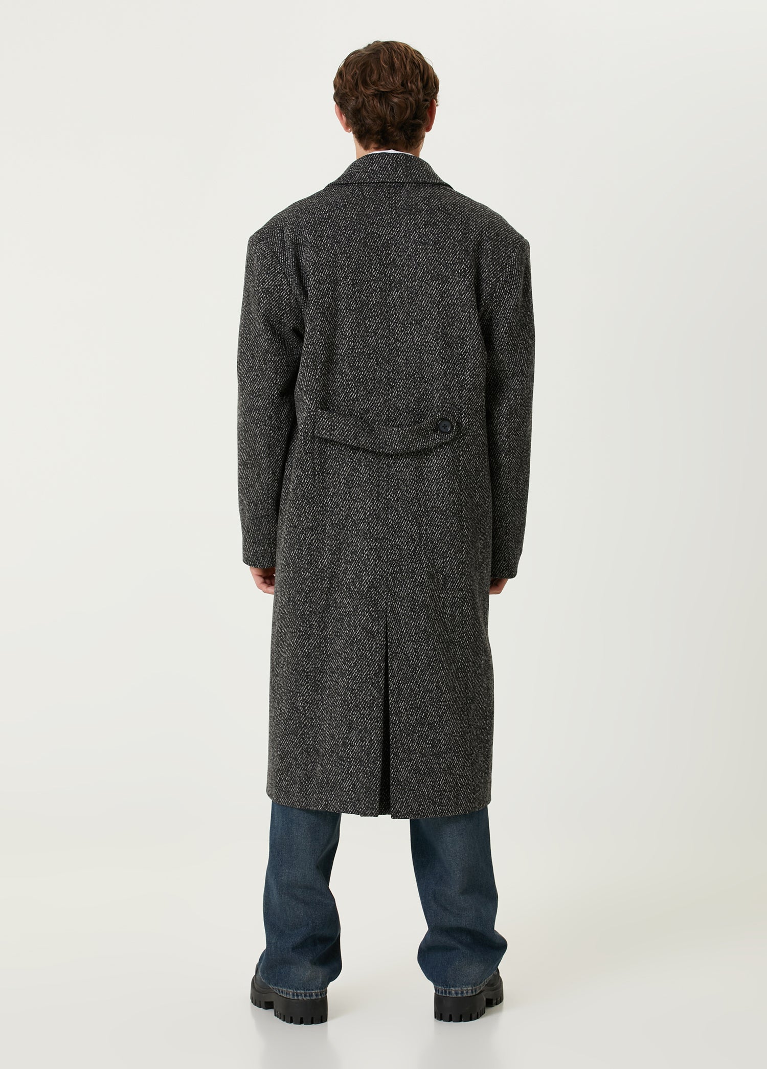 WOOL & CASHMERE BLEND YOUR *ITCH WOOL LONG OVERCOAT