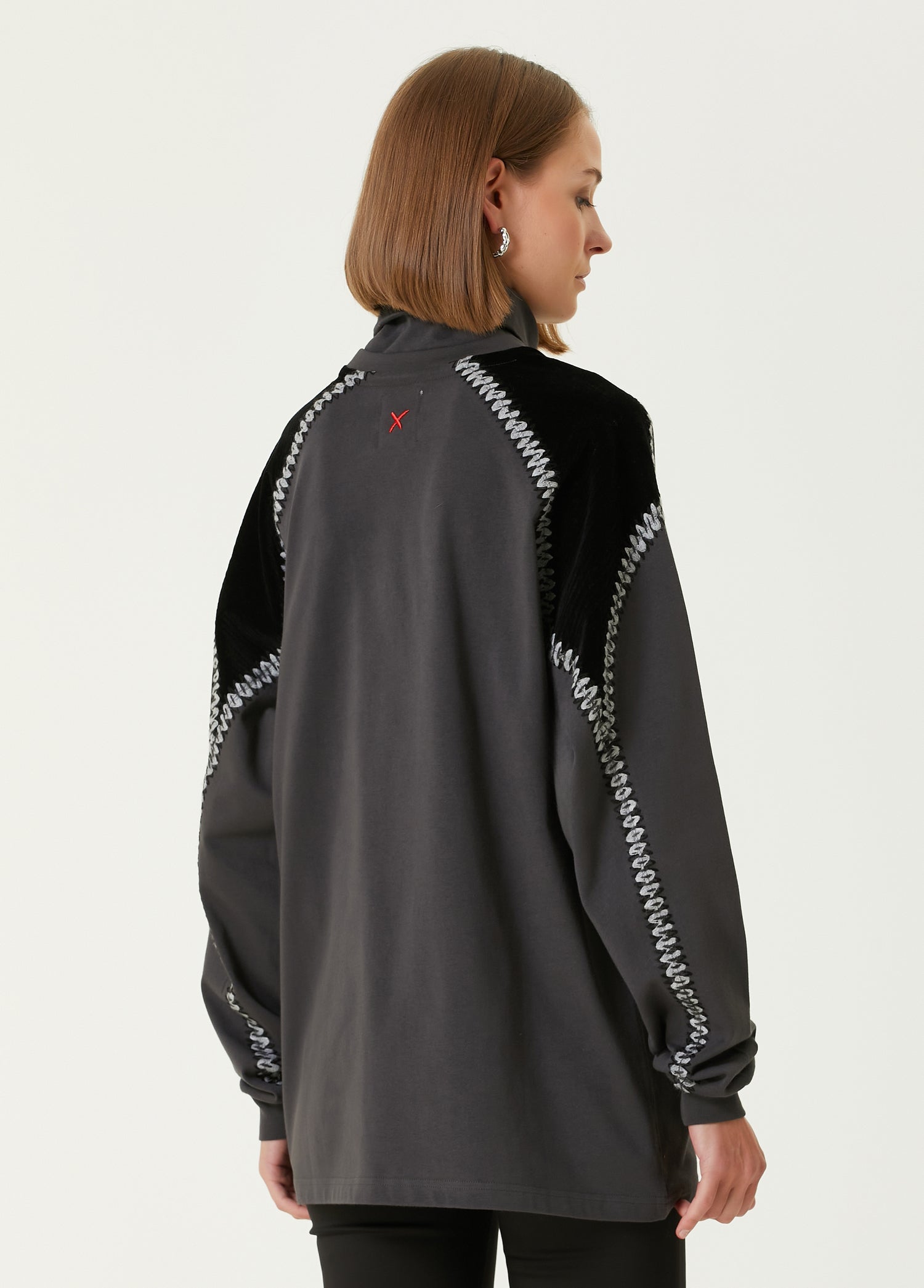 Cotton High Neck Tee