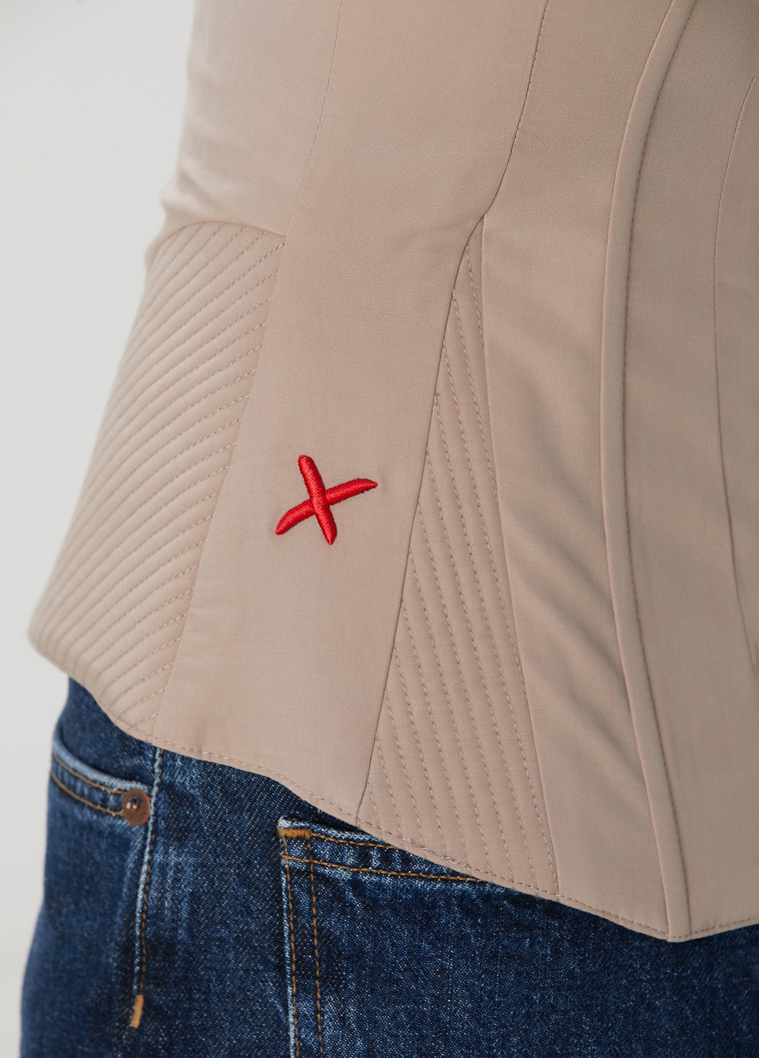 CORSET TOP - MOON ROCK