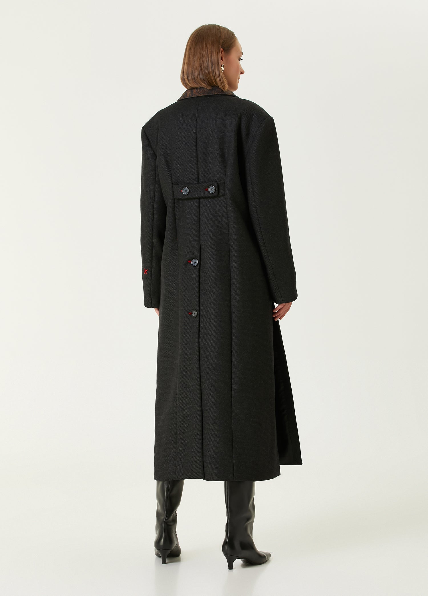 WOOL & CASHMERE BLEND YOUR *ITCH OVERSIZED LONG OVERCOAT