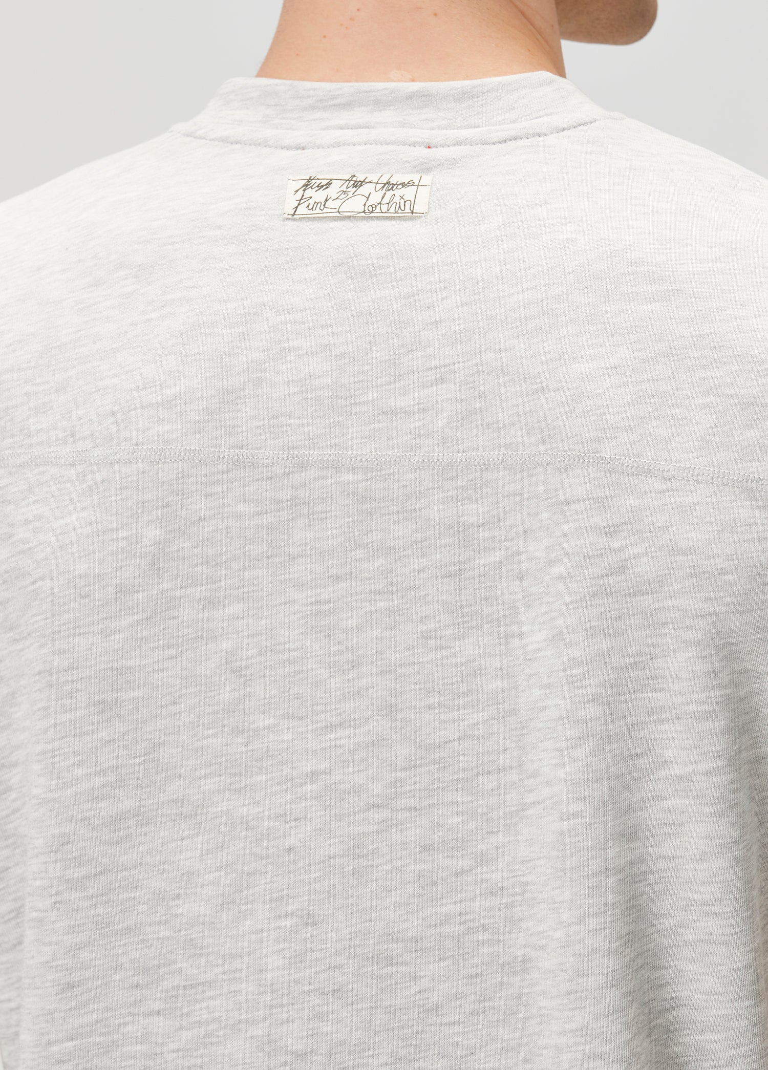 COTTON TSHIRT WITH EMBOSS PRINT