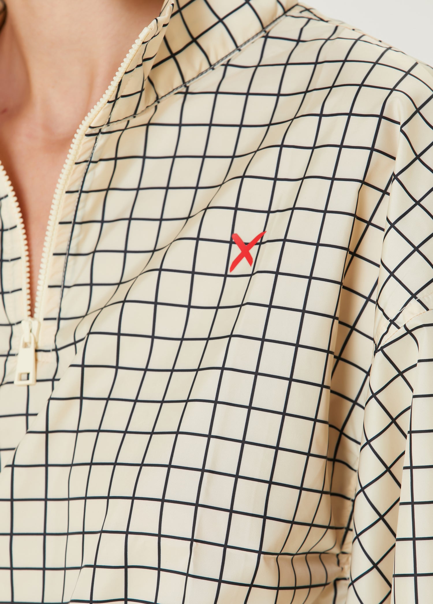 Parachute Crop Sweat - Chino Green