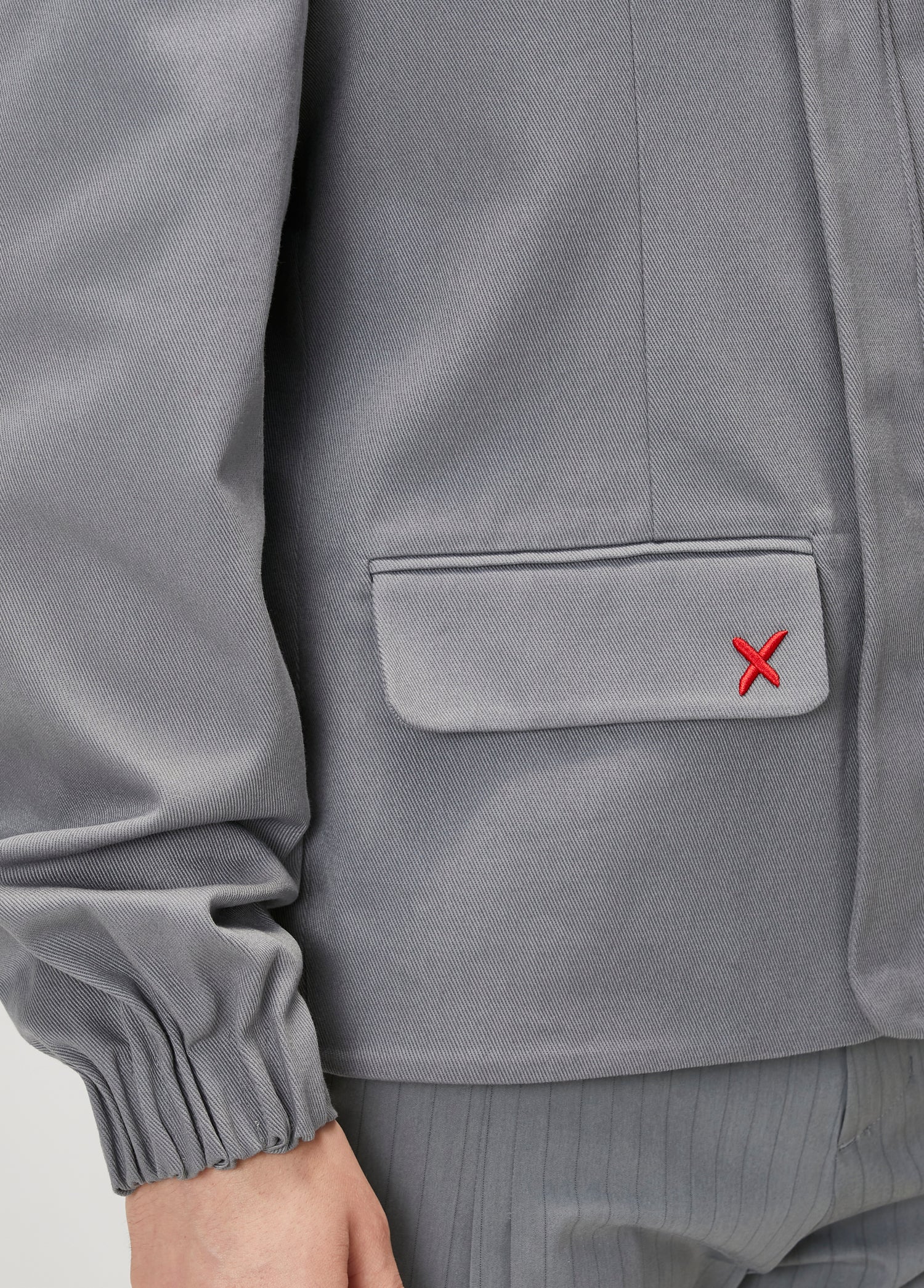 PURE COTTON PUFFER GABARDINE JACKET