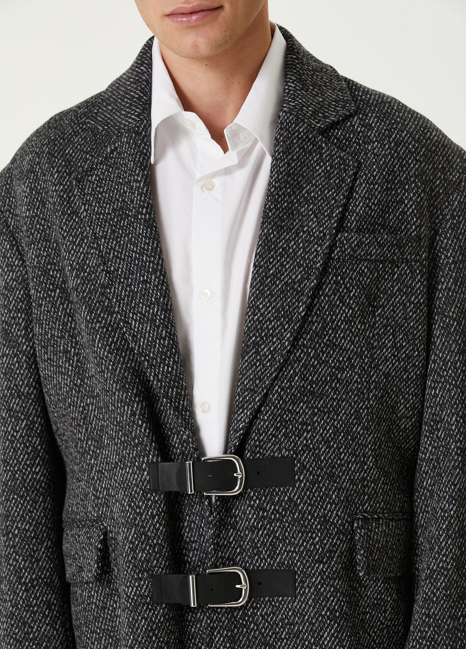 WOOL & CASHMERE BLEND YOUR *ITCH WOOL LONG OVERCOAT