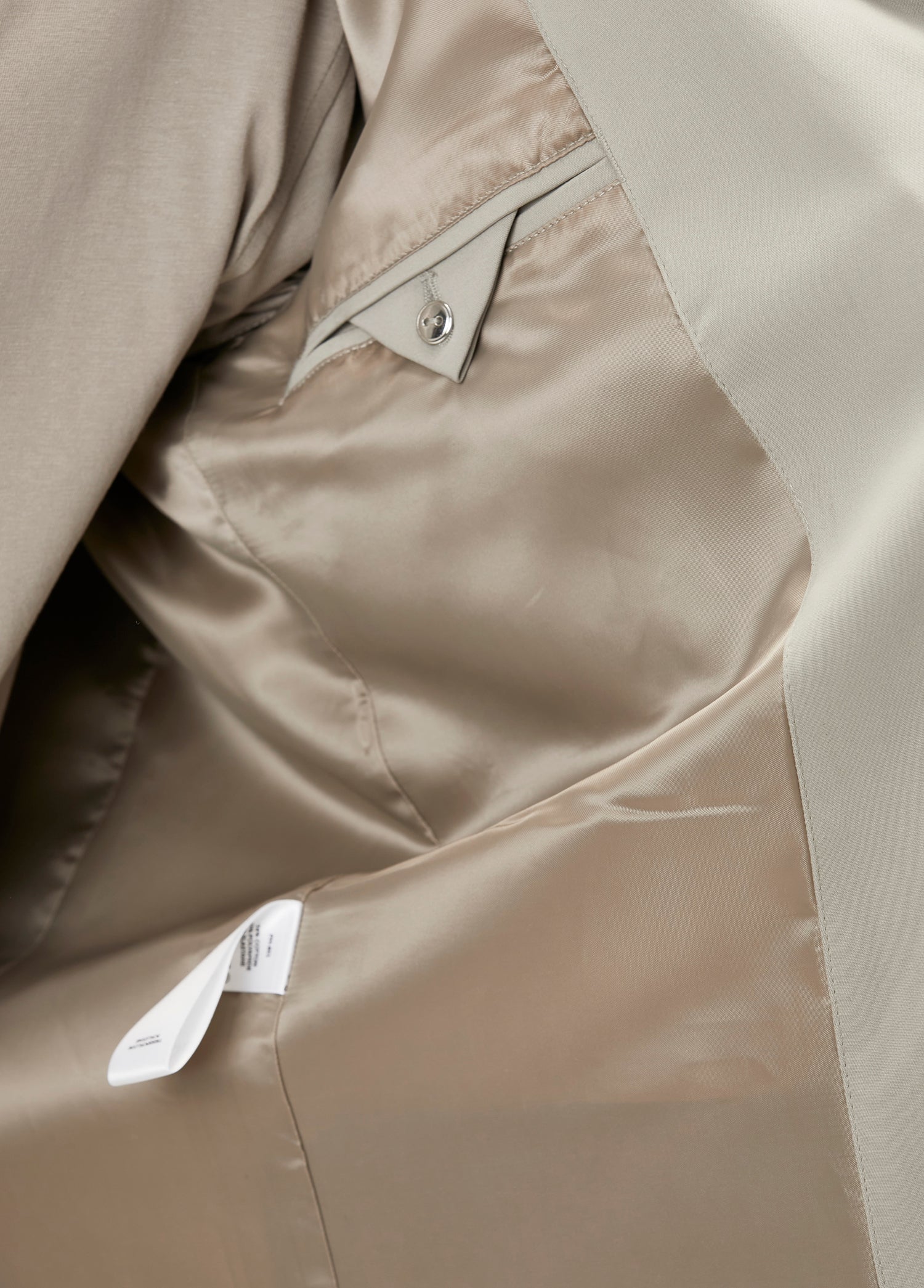 COTTON ZIP DETAIL WOVEN BLAZER