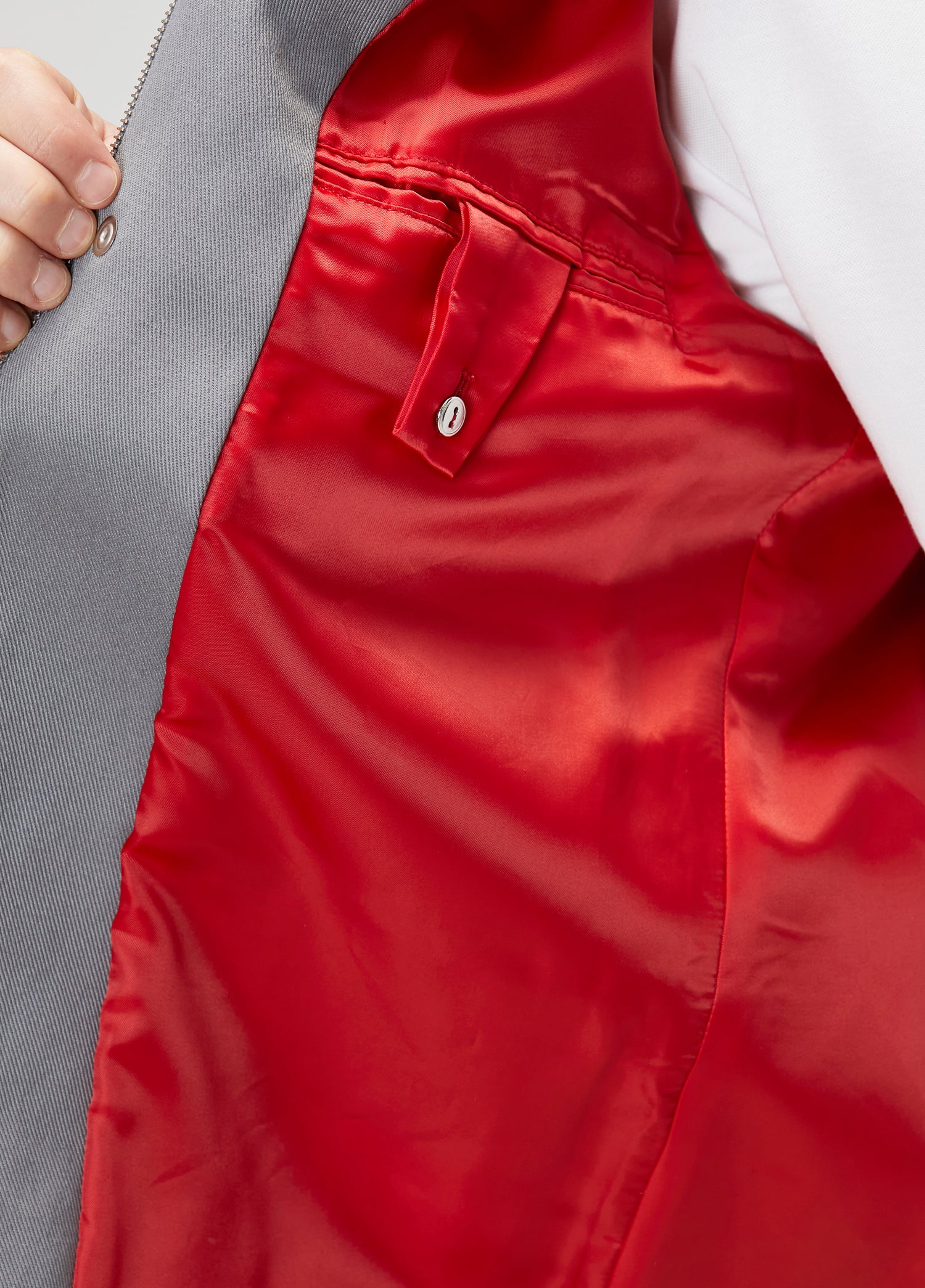 PURE COTTON PUFFER GABARDINE JACKET