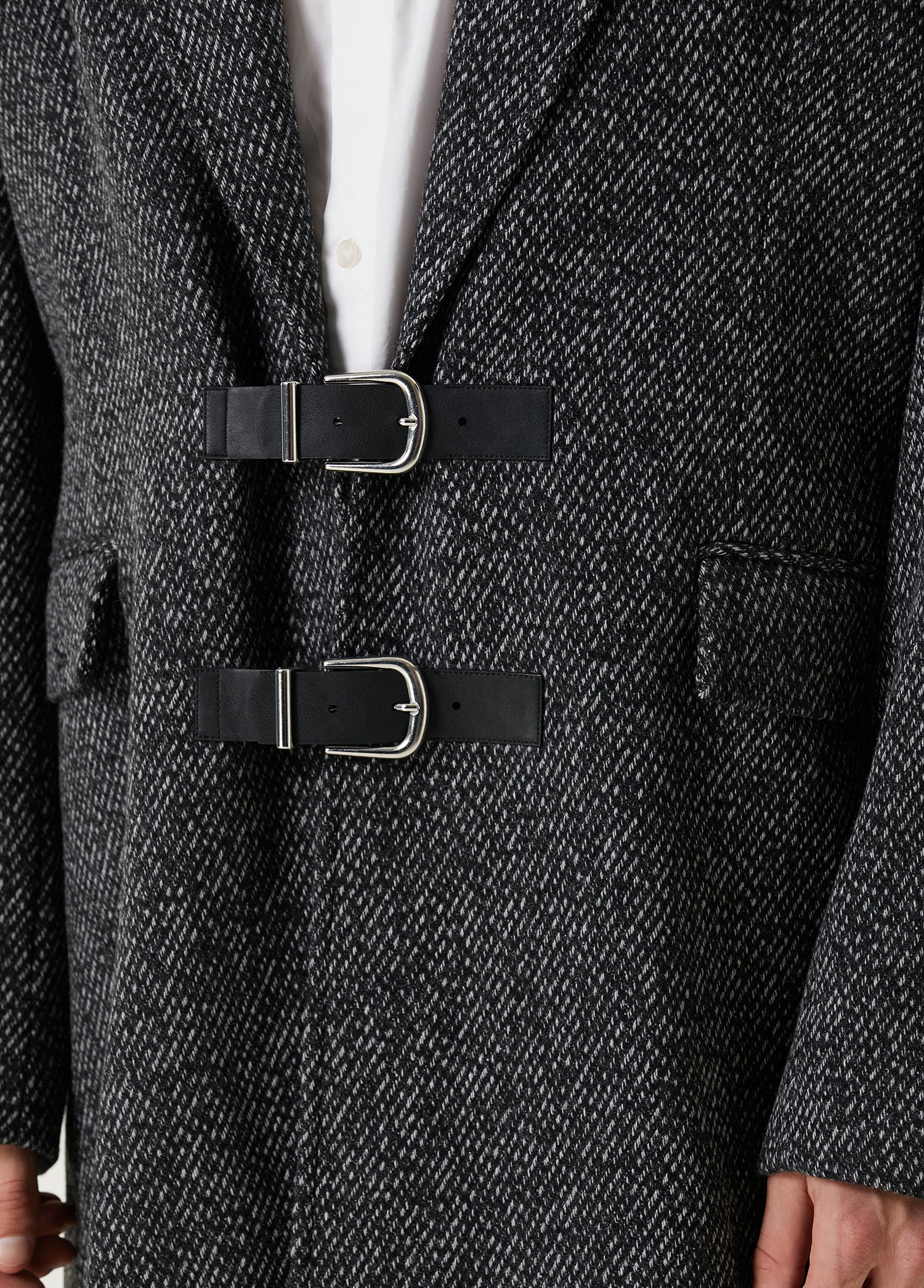 WOOL & CASHMERE BLEND YOUR *ITCH WOOL LONG OVERCOAT