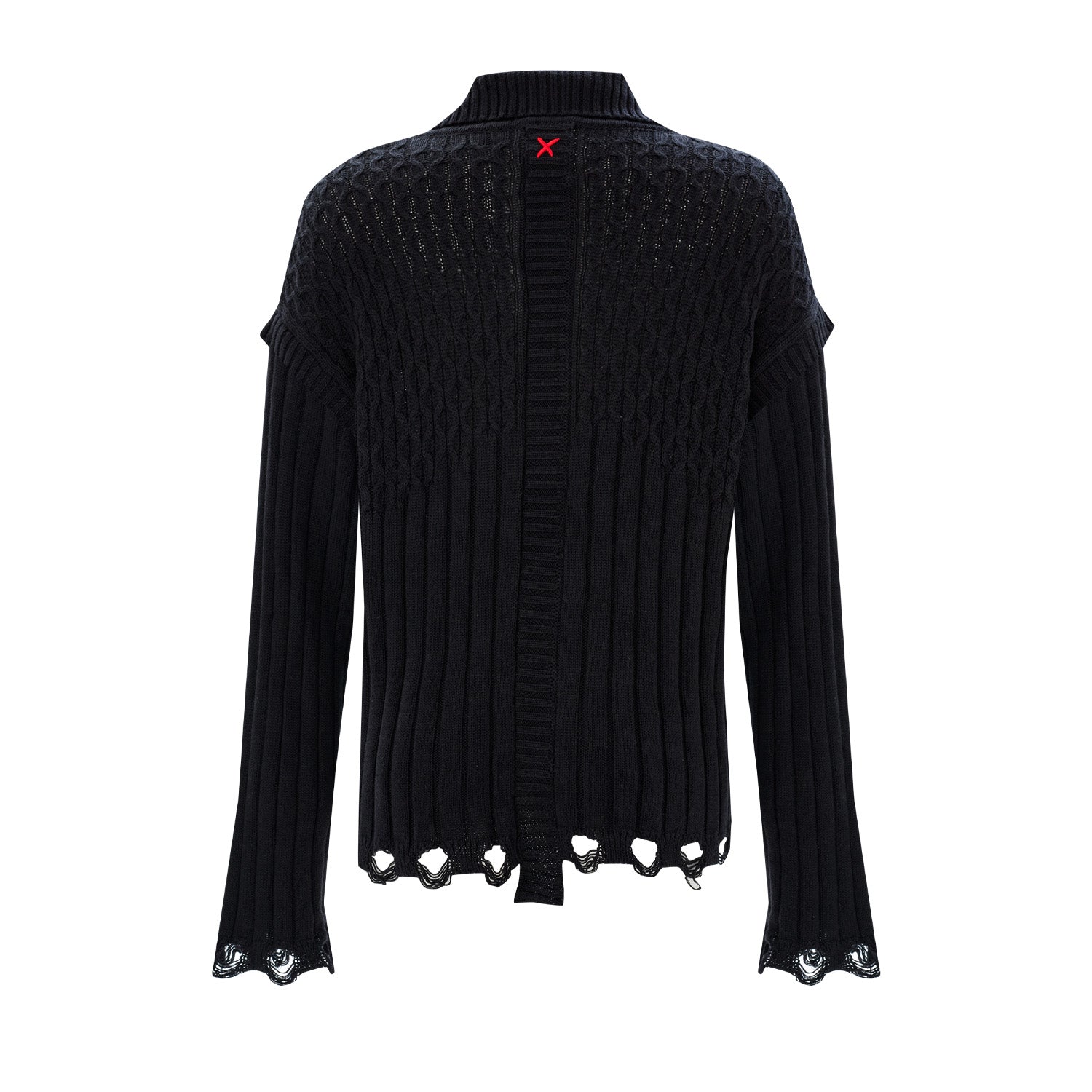 Soft Knit Cardigan - Jet Black