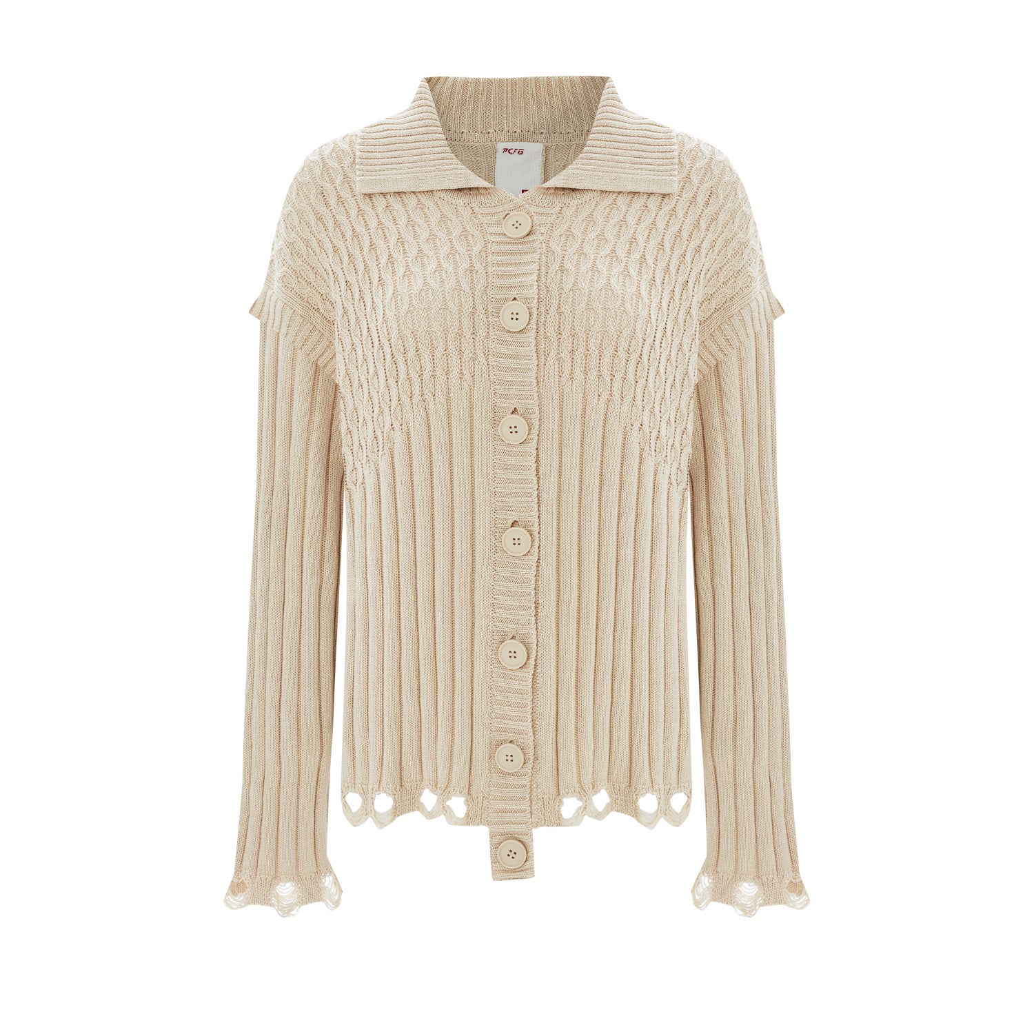 Soft Knit Cardigan - Fog