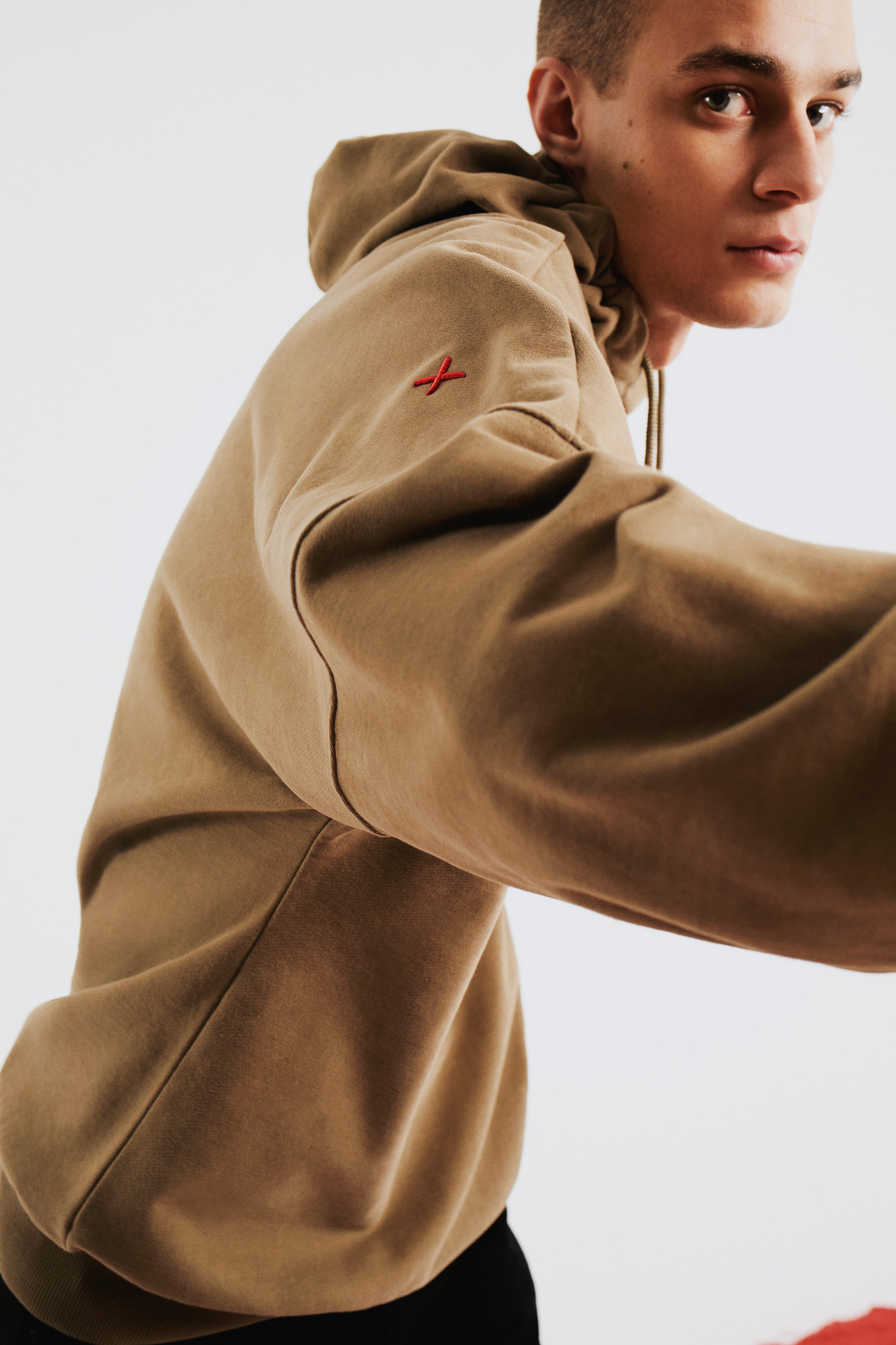 Cotton Oversized Hoodie - Men