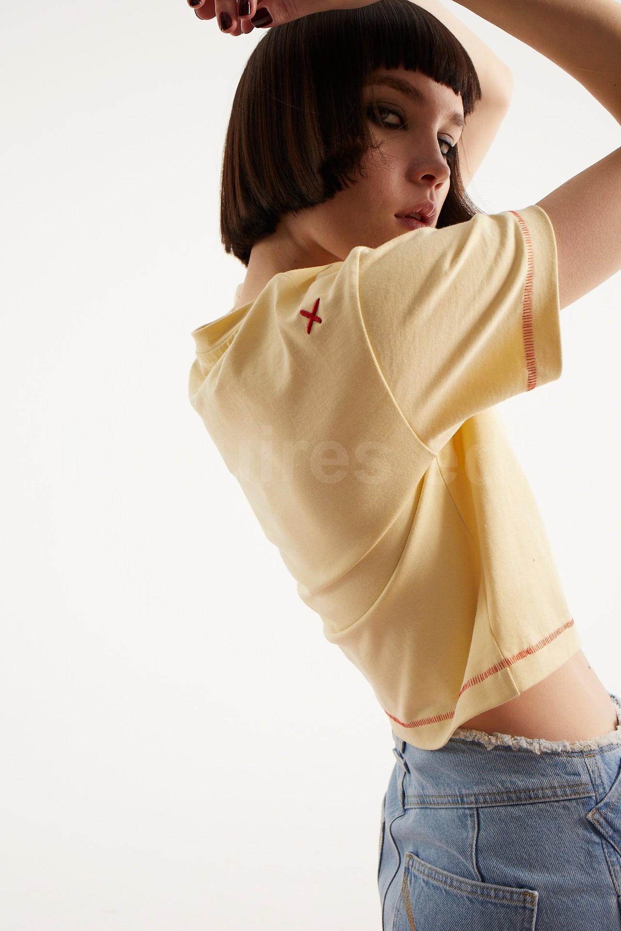 Cotton Crop Tee - Chino Green