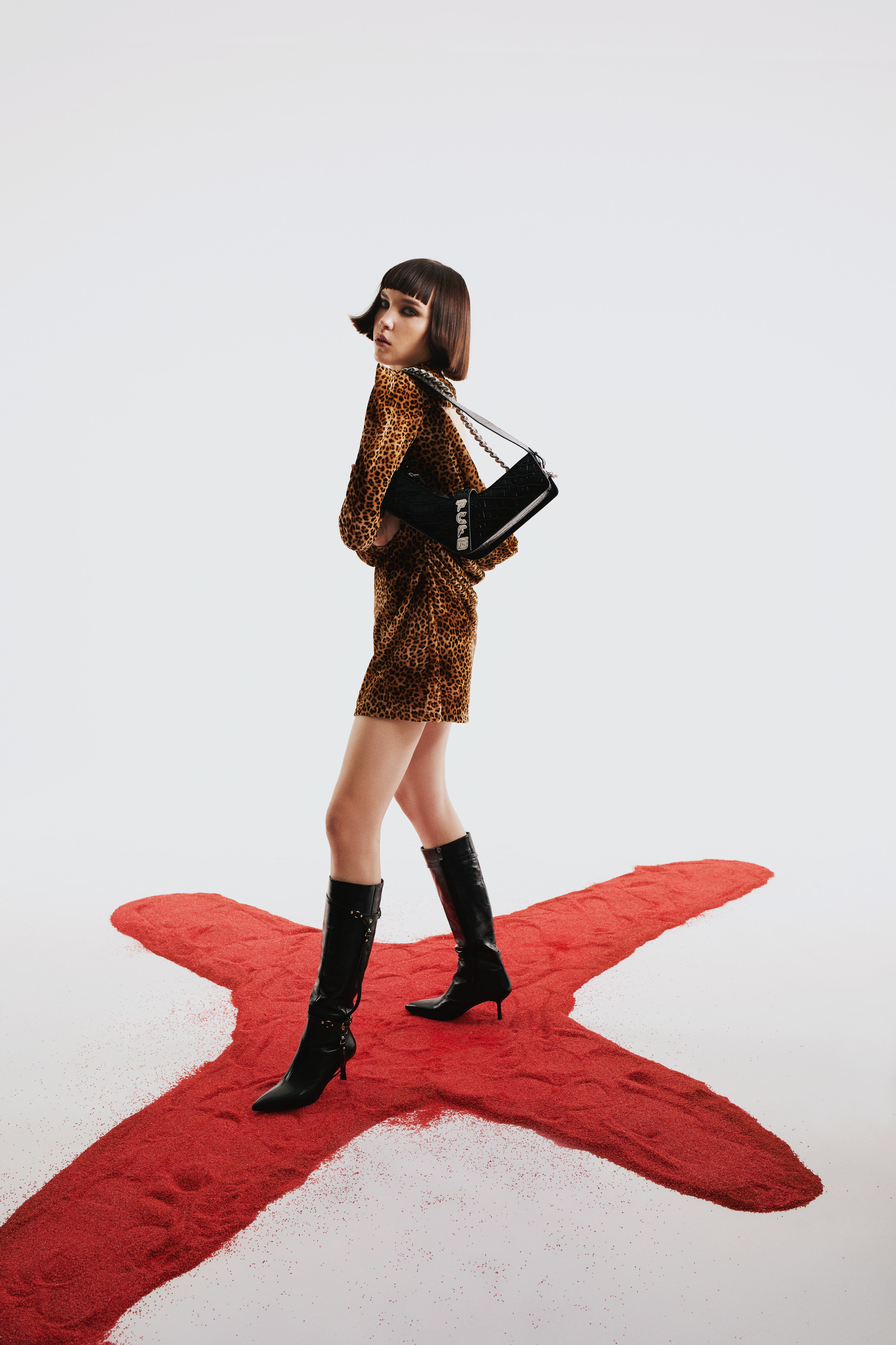 Cotton Sin Dress - Leopard