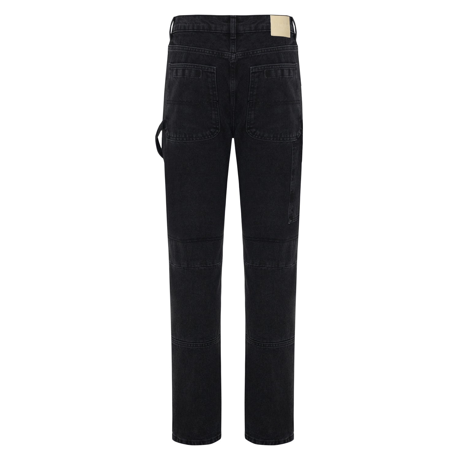 Cotton Cargo Denim Pant With Zip