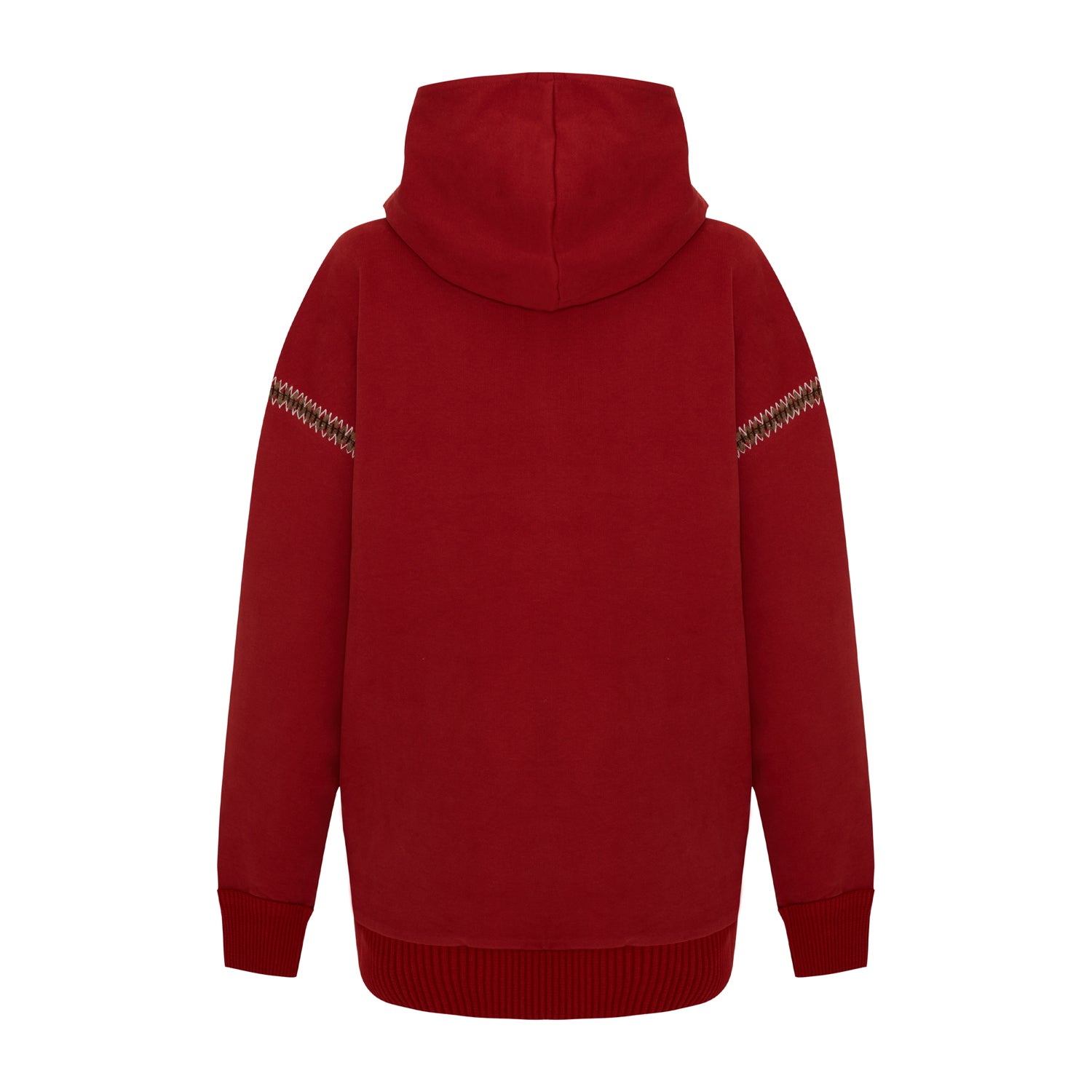 Cotton Zip Up Hoodie - Men