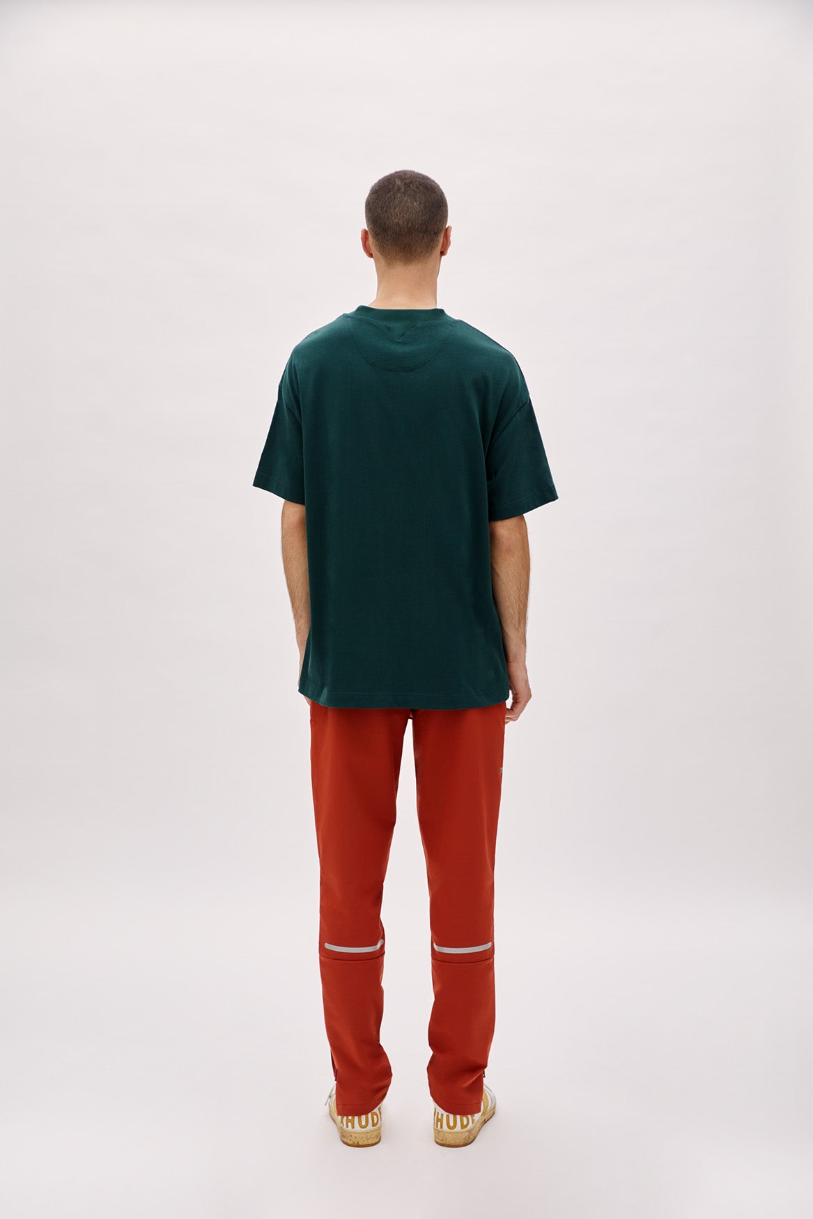 Oversized Tee With Emboss Detail - Pine Groove
